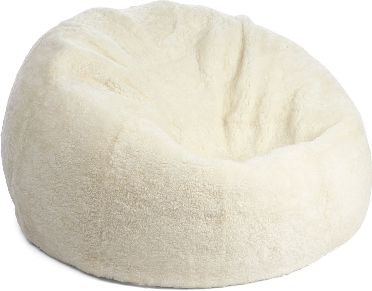 Round bean bag chair | Short-haired | New Zealand | 73x74 cm & 92x93 cm