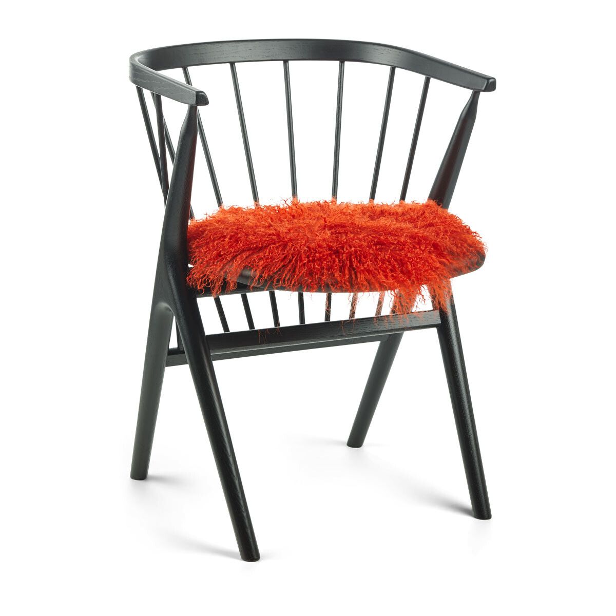 Seat cushion curled Ø38 cm