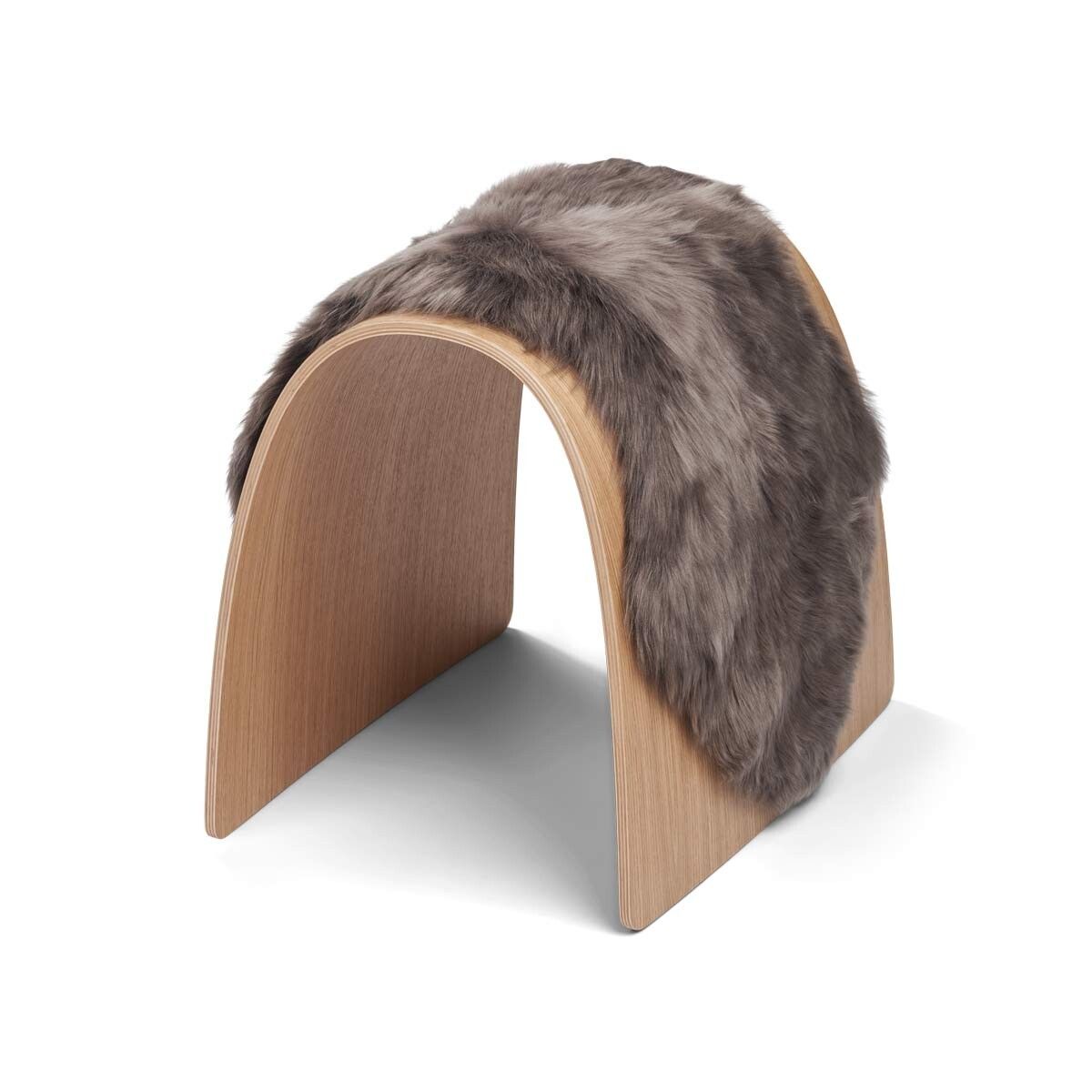 Sheep Stool cover | Long-haired | New Zealand