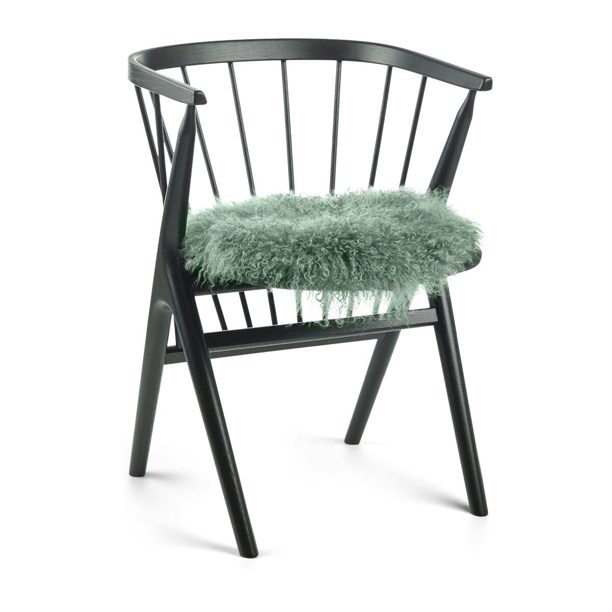 Seat cushion curled Ø38 cm