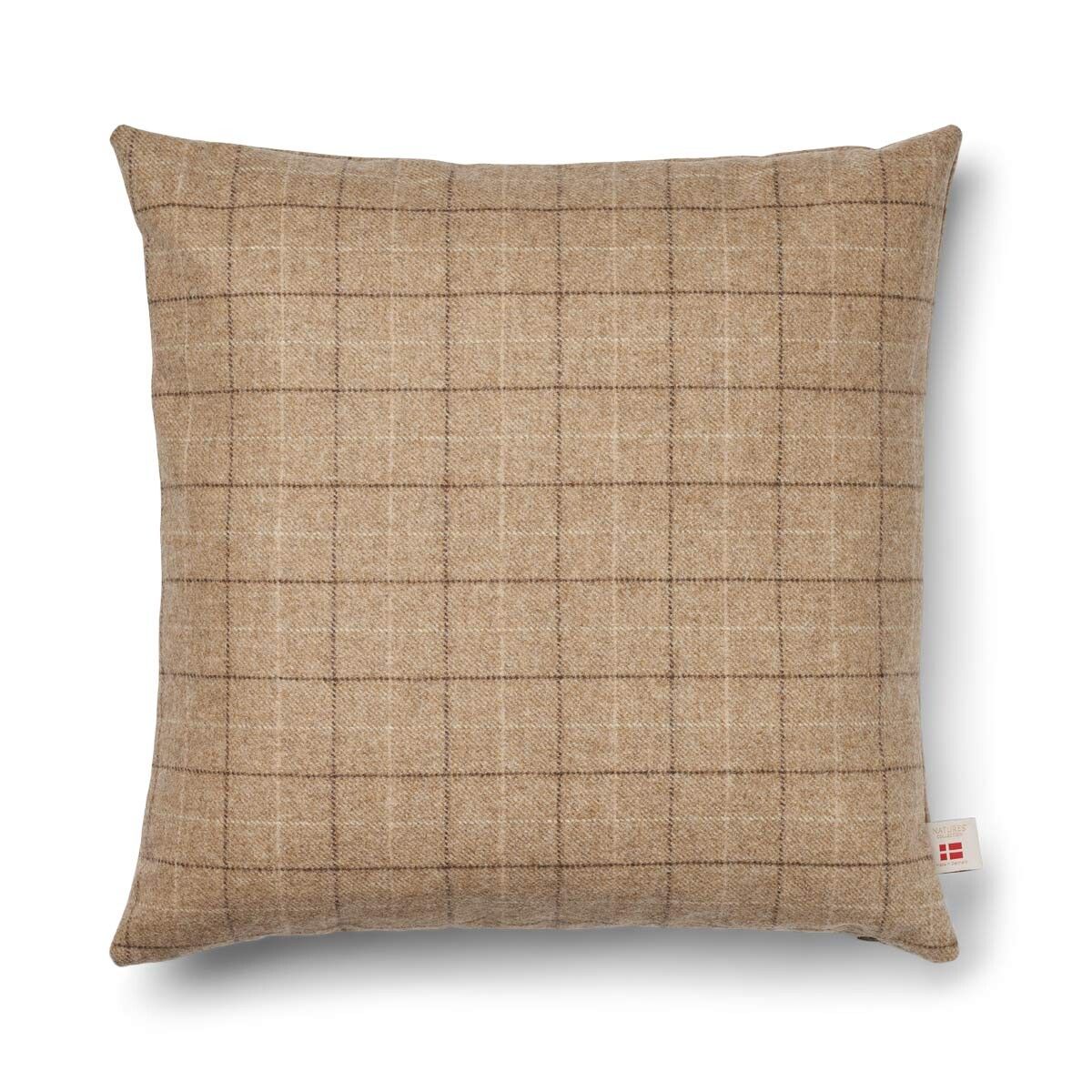 Checked Collection | Wool pillow | Double Sided | 52x52 cm