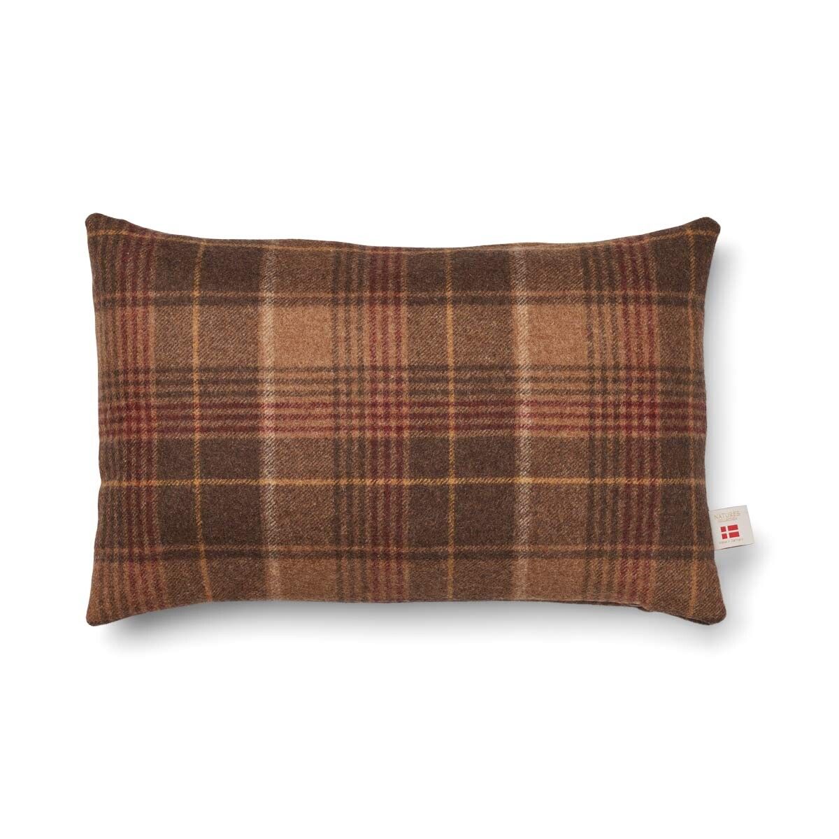 Checked Collection | Wool pillow | Double Sided | 34x52 cm