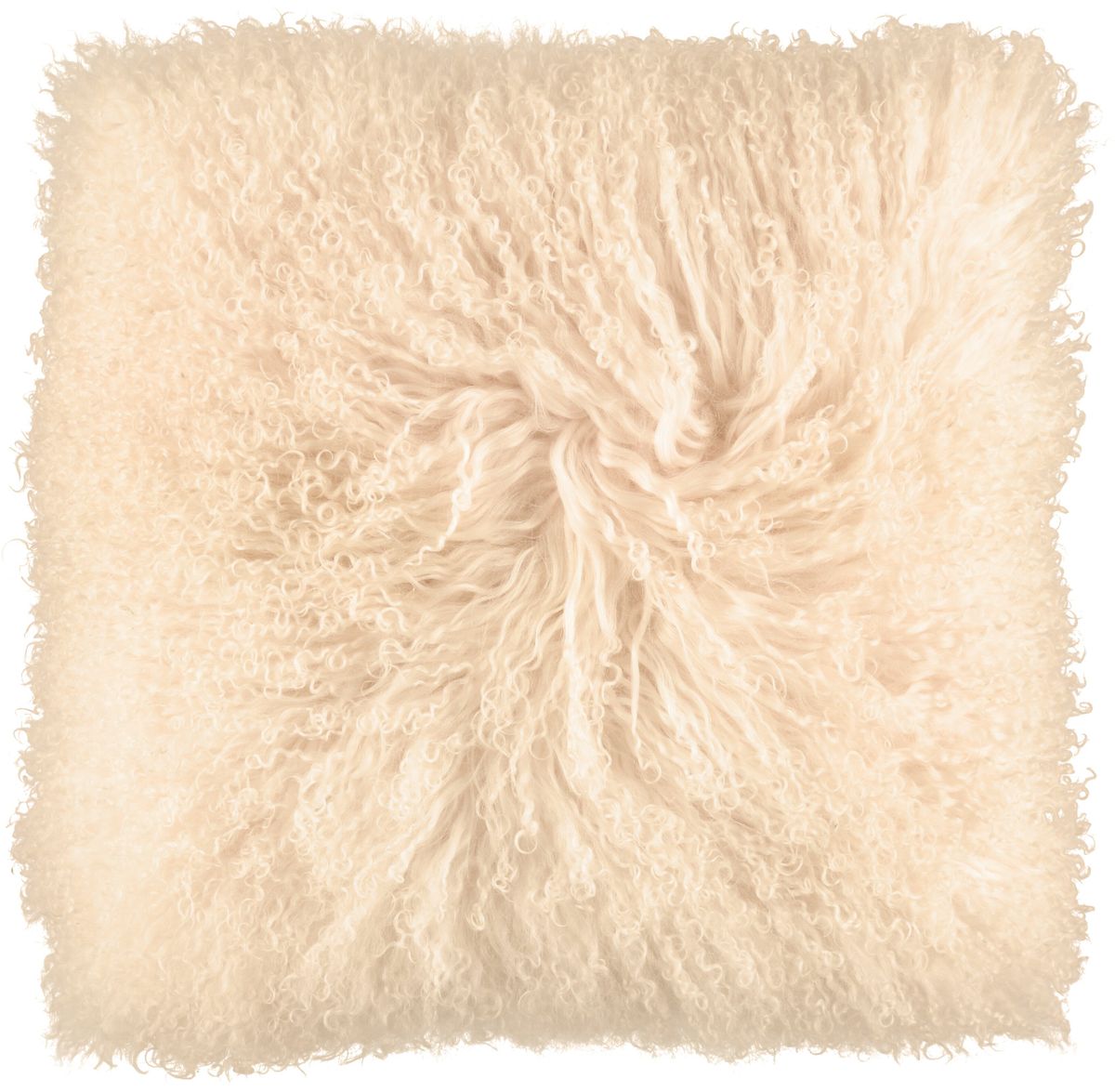 Lambskin pillow | Curly | Tibet | 40x40 cm