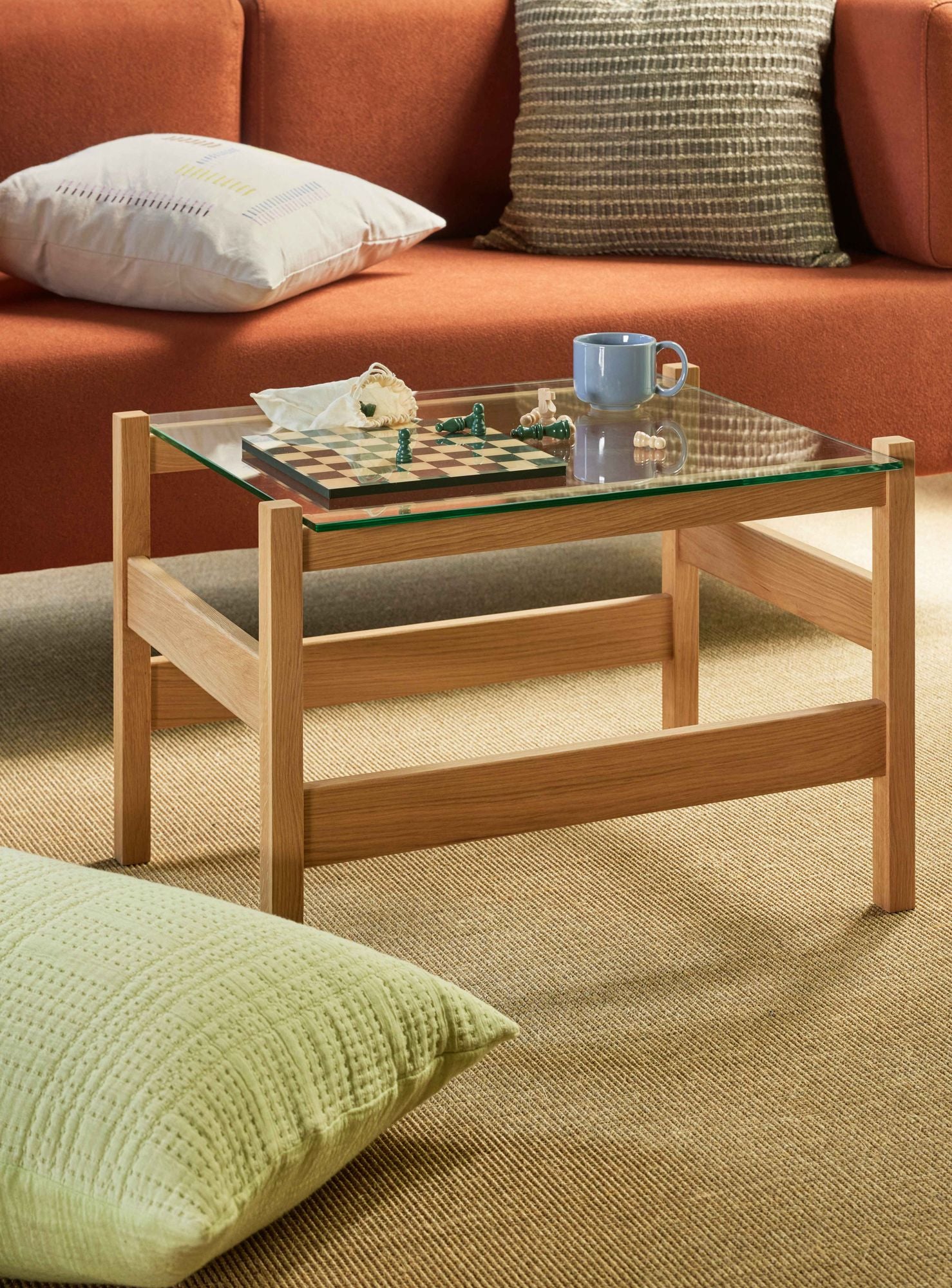 Hübsch Ledge Side Table Natural