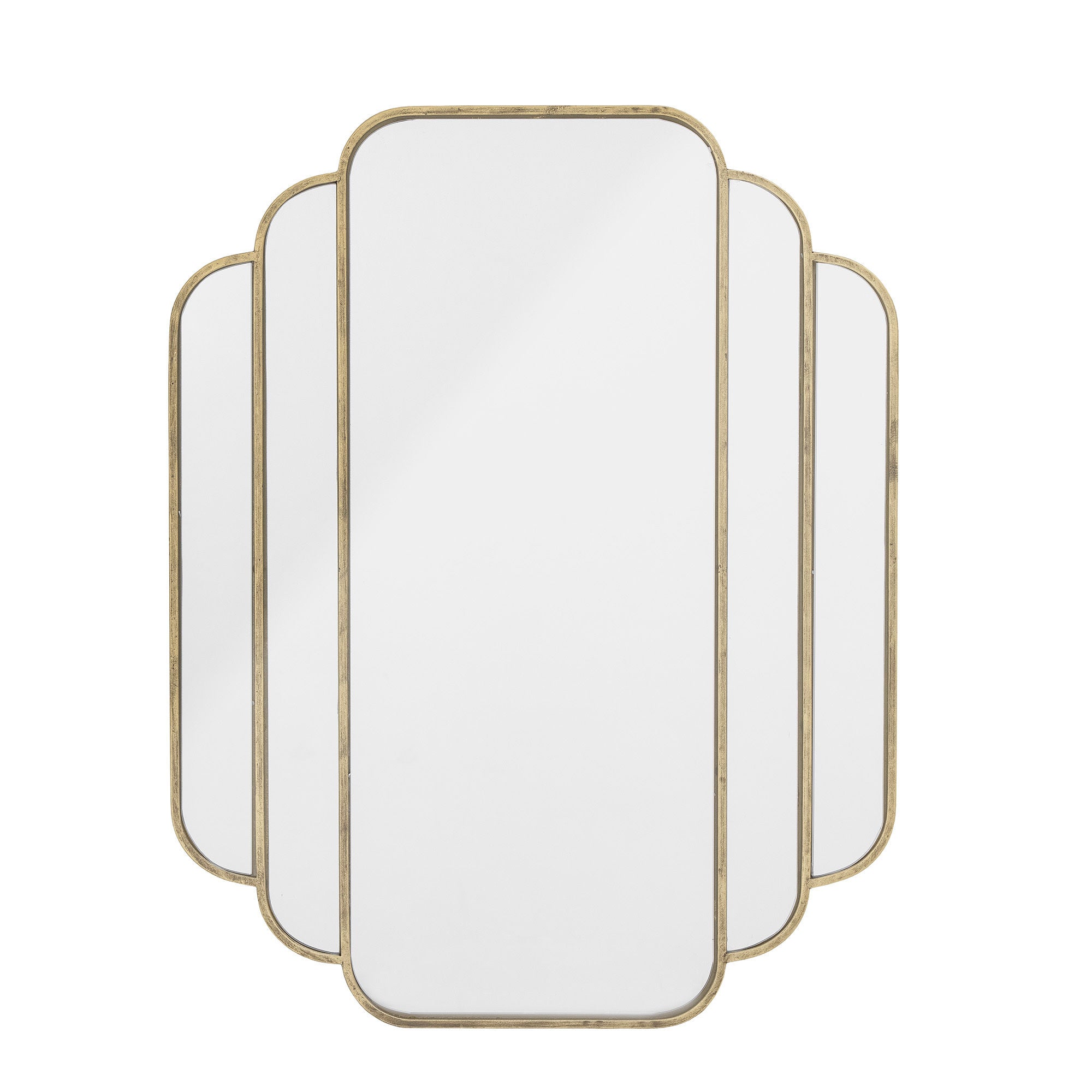 Creative Collection Mas Wall Mirror, Brass, Metal