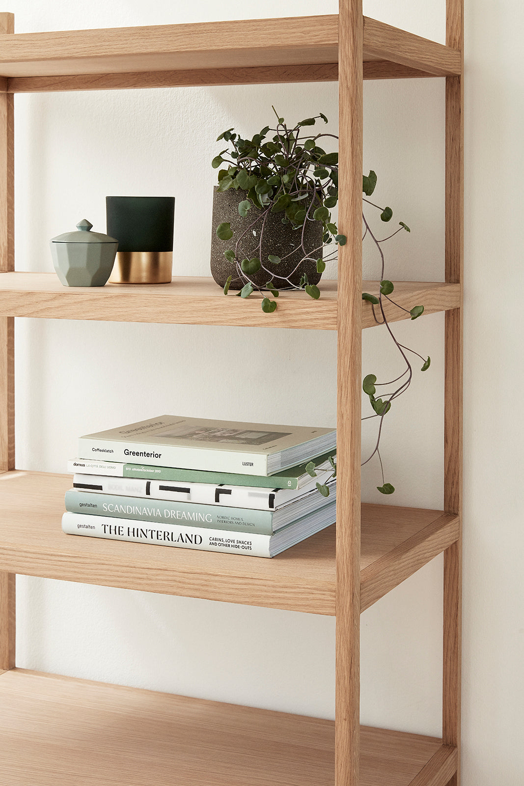 Library Shelf Large Nature - 80x45xH190cm