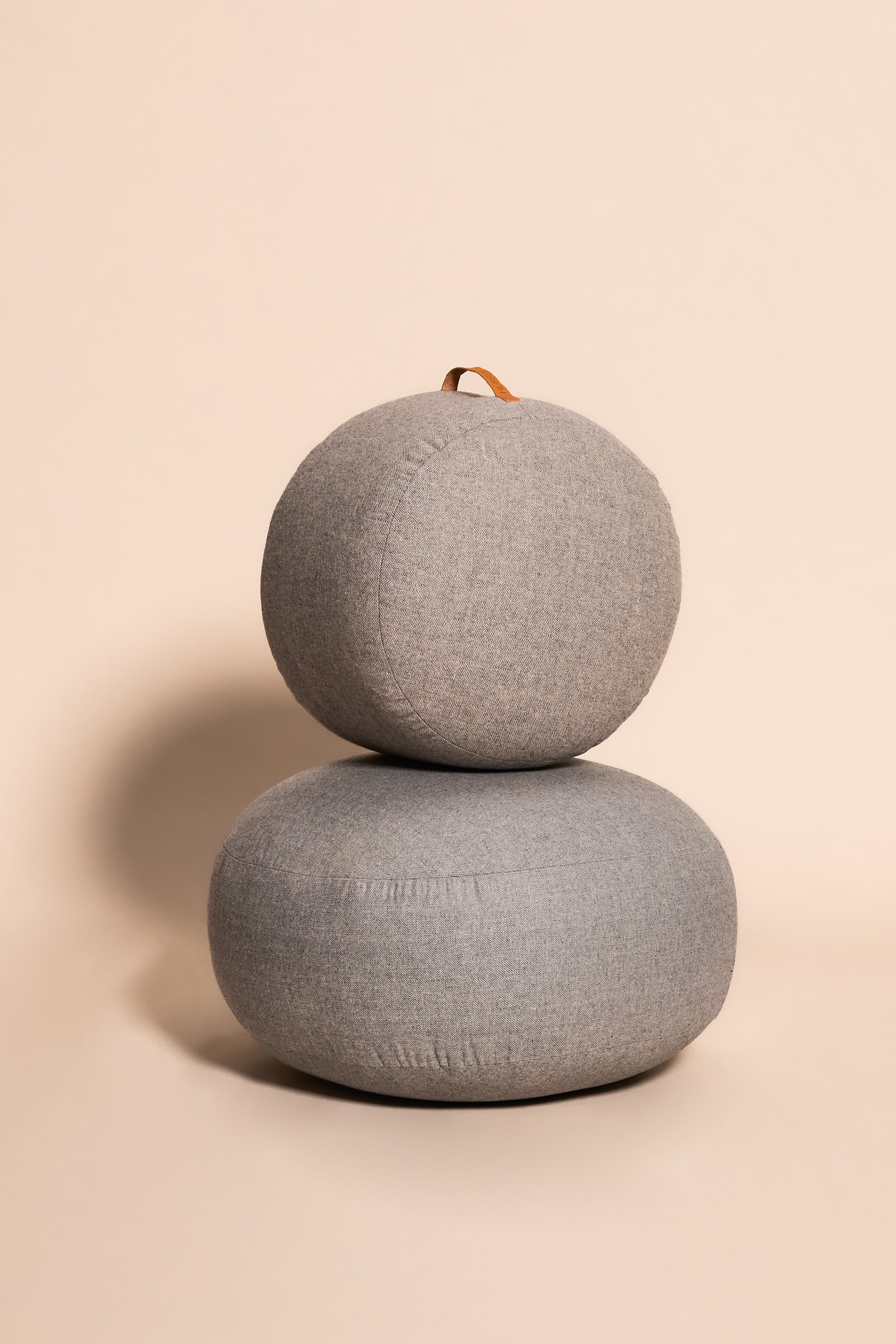 Mochi Pouf Ø50 Gray - Ø50xh35cm