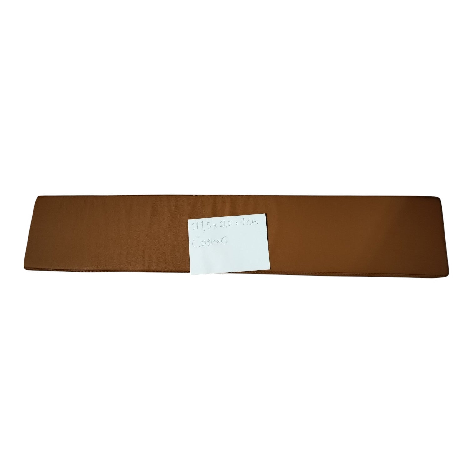 Rest Patii - 111.5 x 21.5 x 4 cm in cognac leather