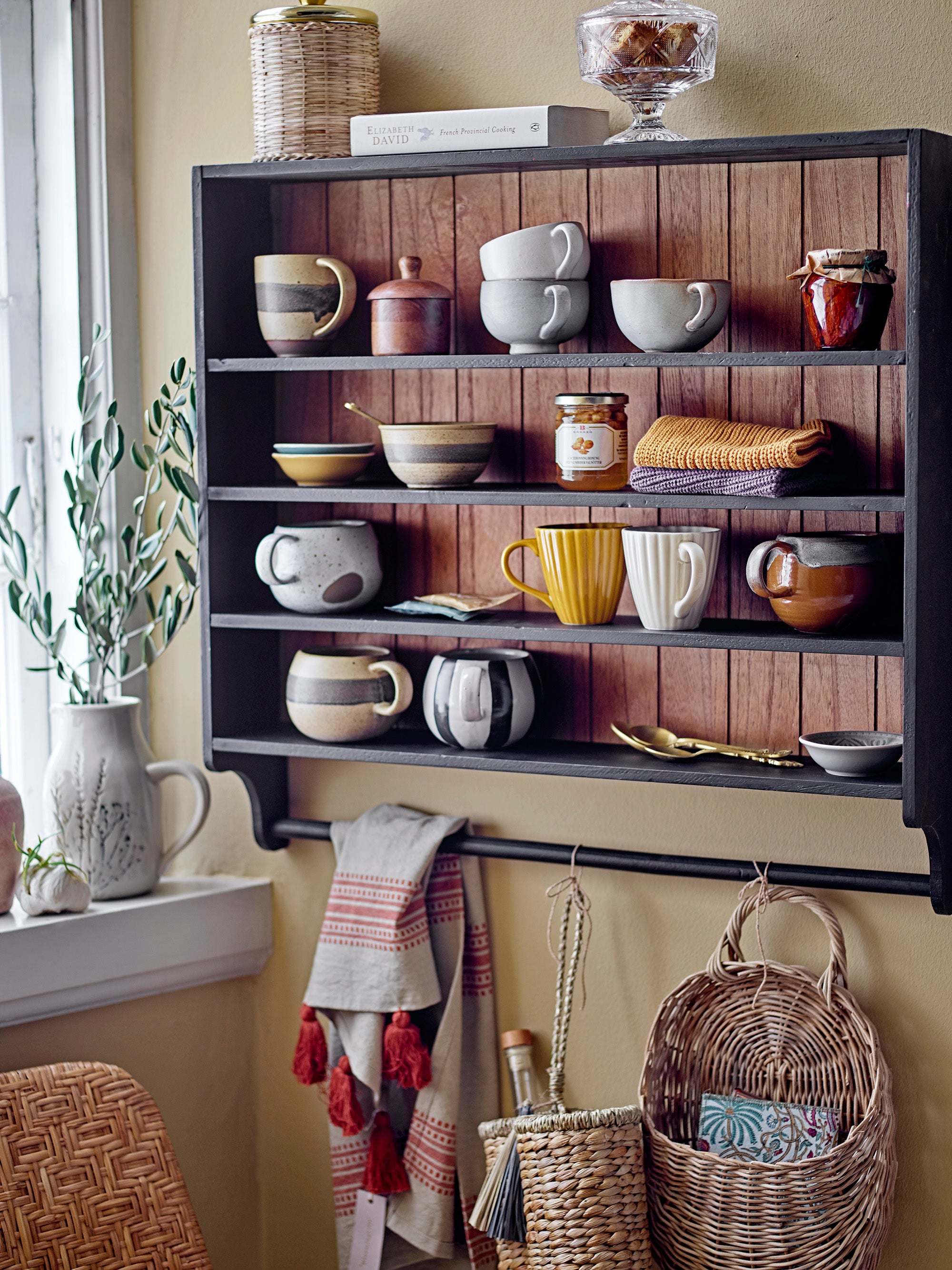 Dali towel, gray, cotton