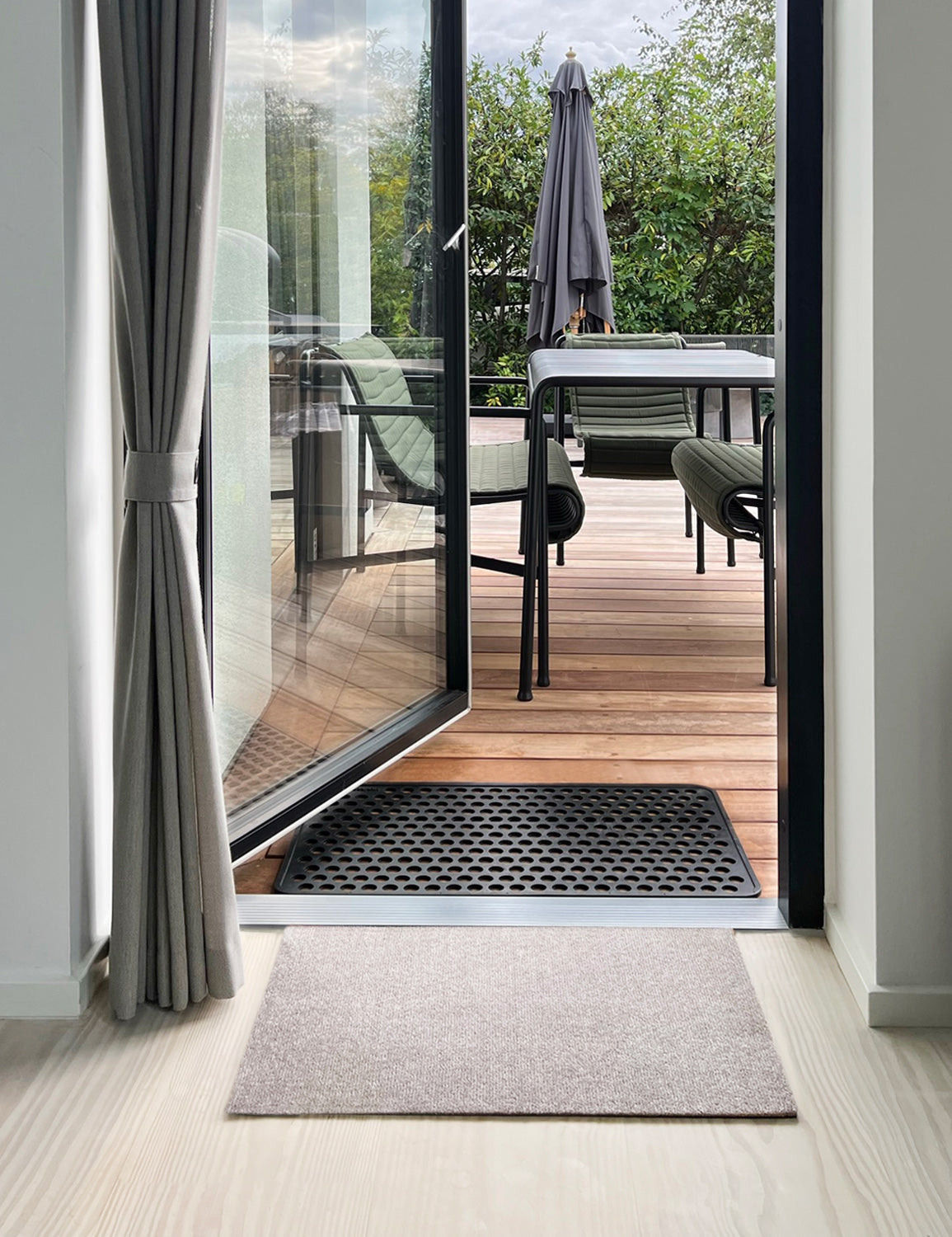 GULVMÅTTE 40 x 60 cm - UNI COLOR/IVORY - Tica Copenhagen - DesignGaragen.dk