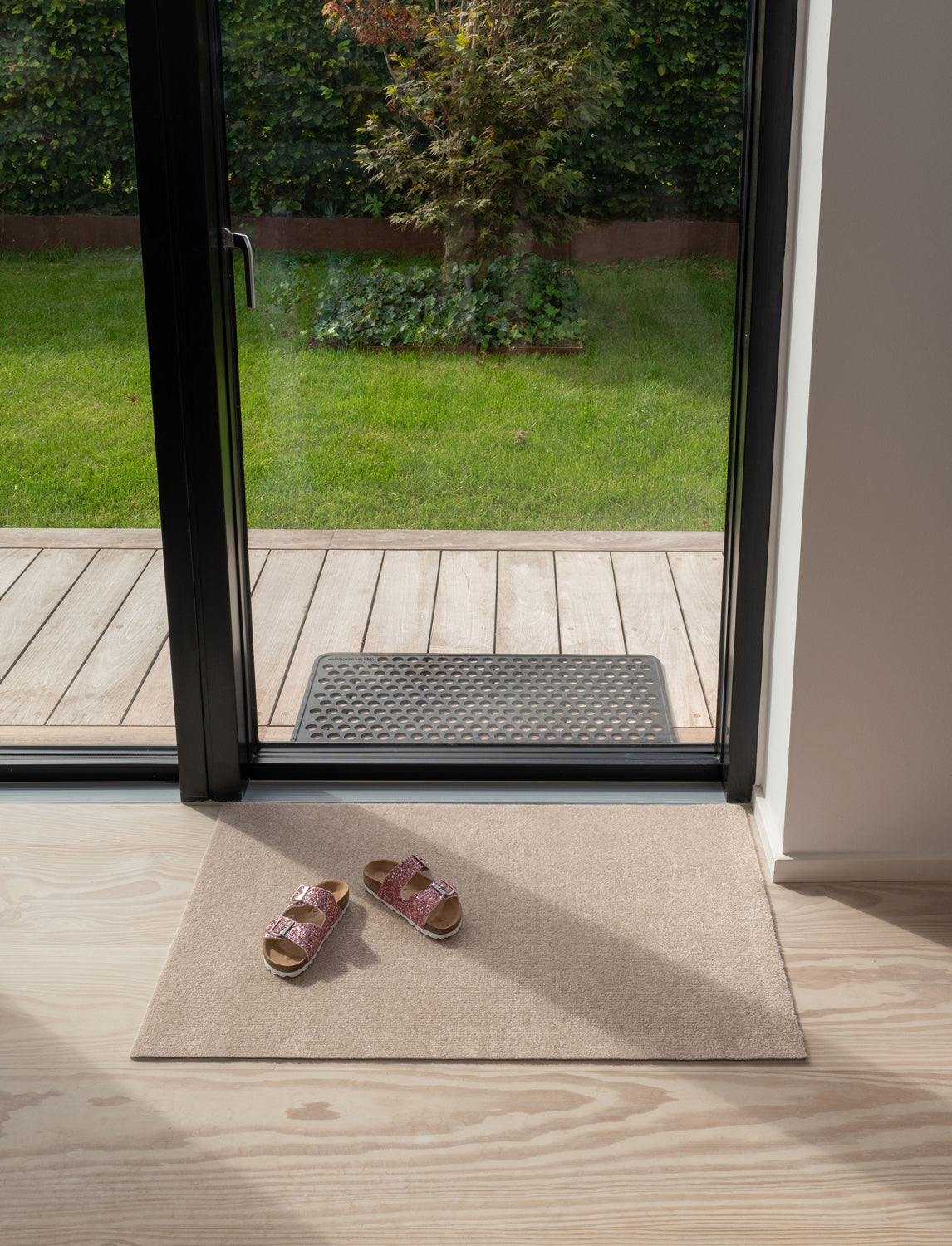 GULVMÅTTE 60 x 90 CM - UNI COLOR/IVORY - Tica Copenhagen - DesignGaragen.dk