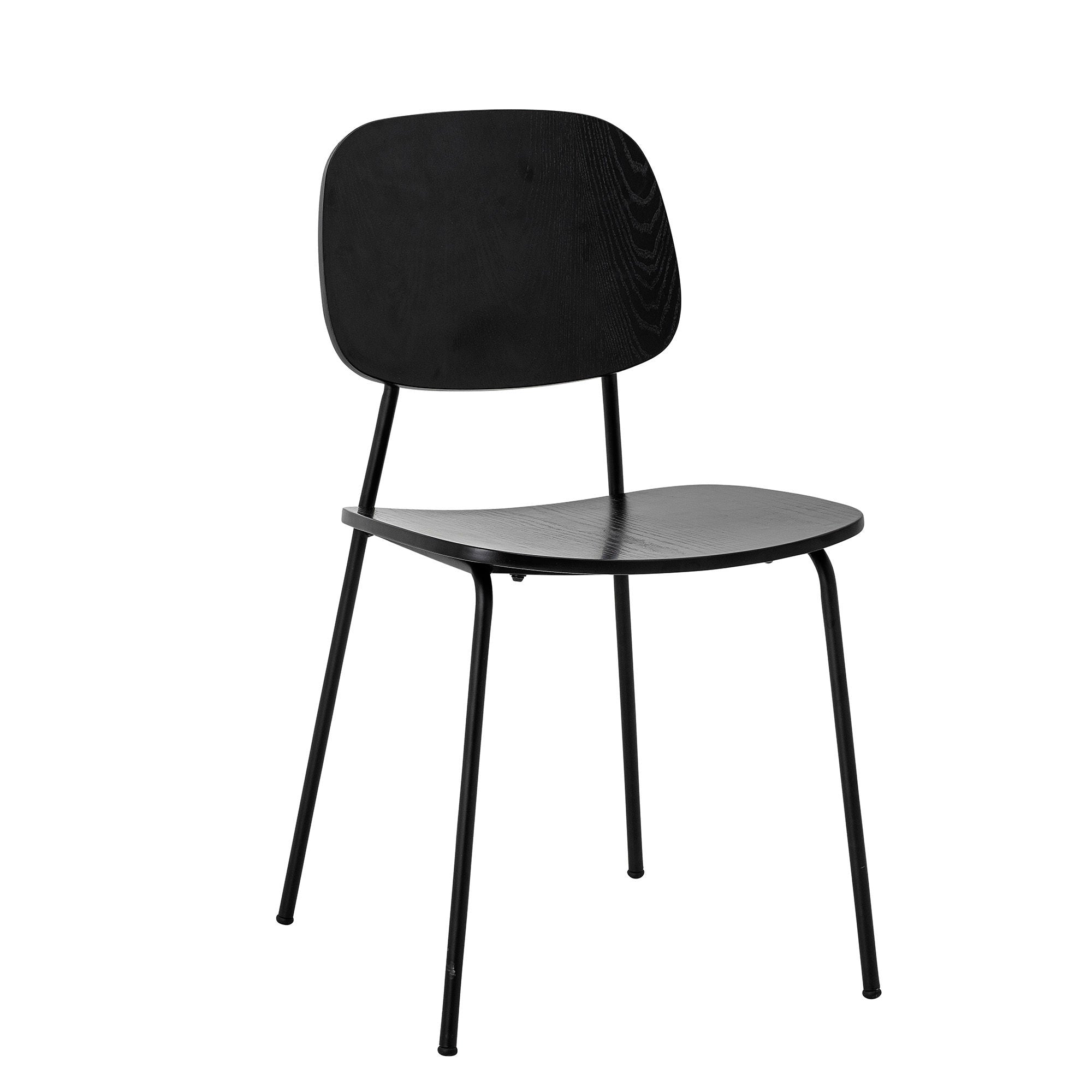 Bloomingville Monza Spisestol, Sort, Krydsfiner - Bloomingville - DesignGaragen.dk