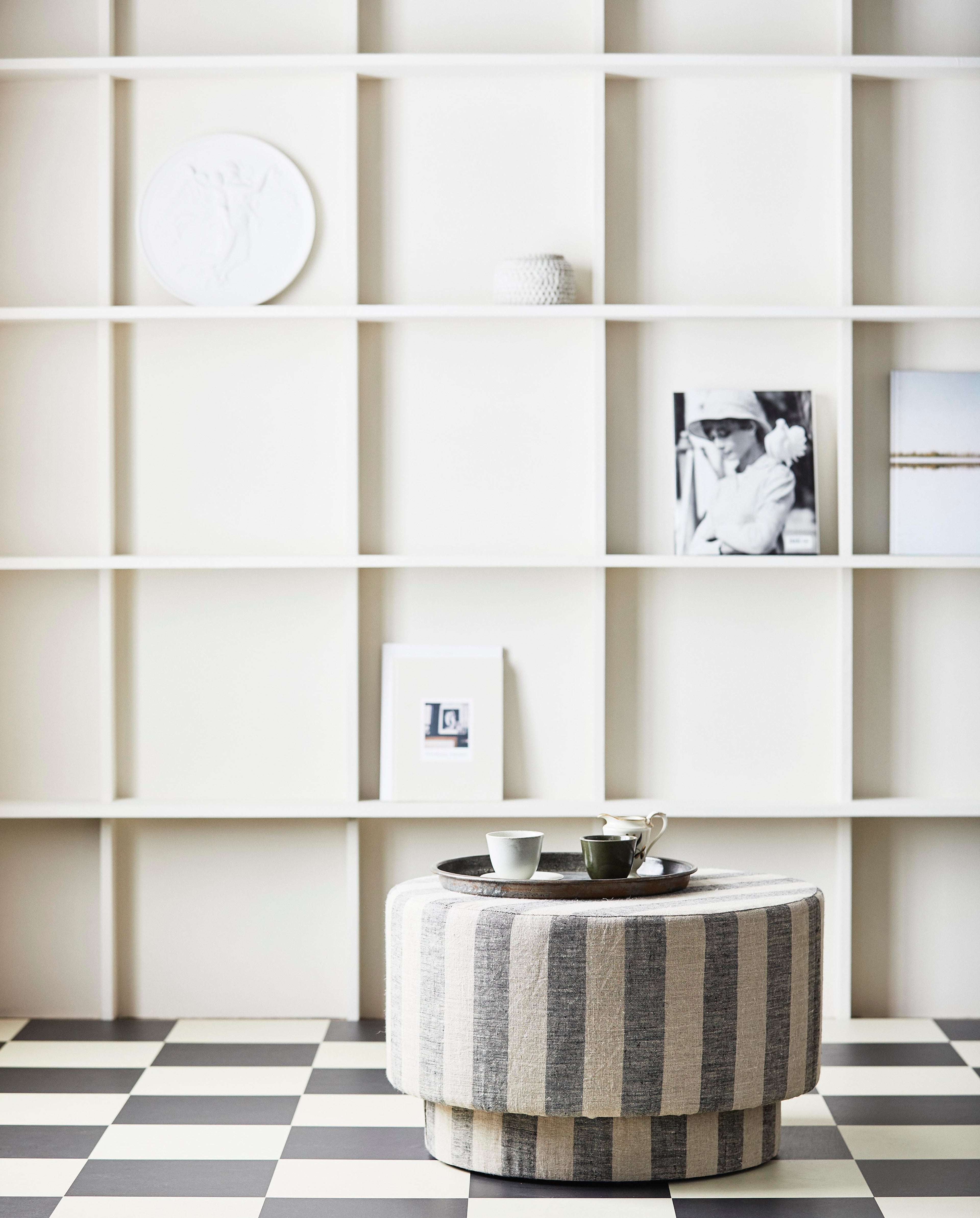 LADOGA pouf - beige/grey