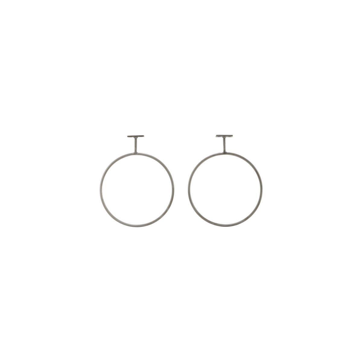 Papirrulleholder, Mono, Sort - dia: 22 cm - Monograph - DesignGaragen.dk