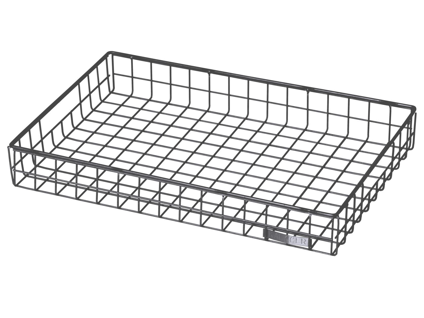 Kalager design wire tray, between, alu zinc
