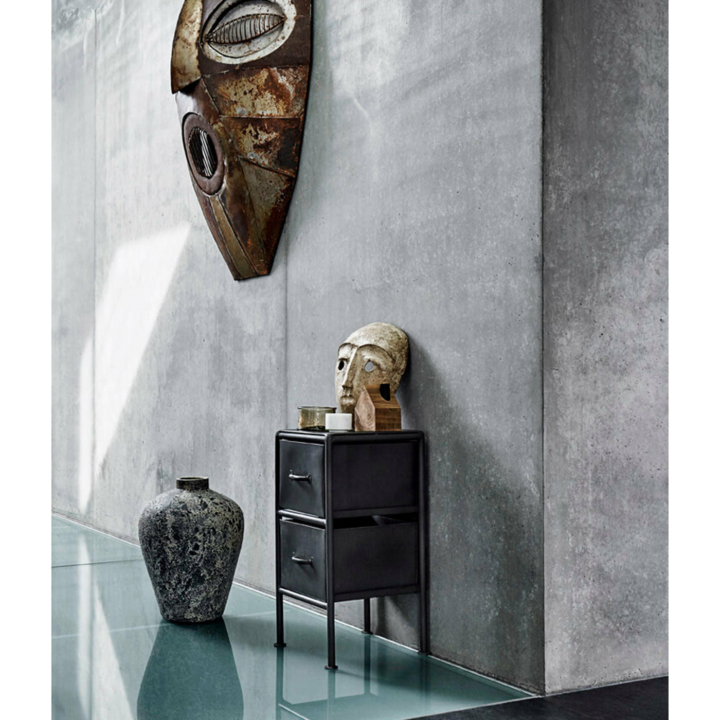 Kommode 05 - LGB - Jern - B: 29 H: 59 D: 30 cm - Muubs - DesignGaragen.dk