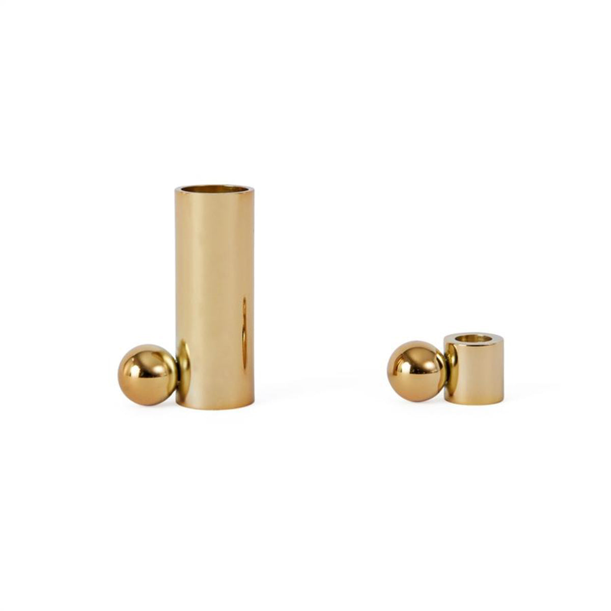 Oyoy Living Palloa Candlestick - High - Brass