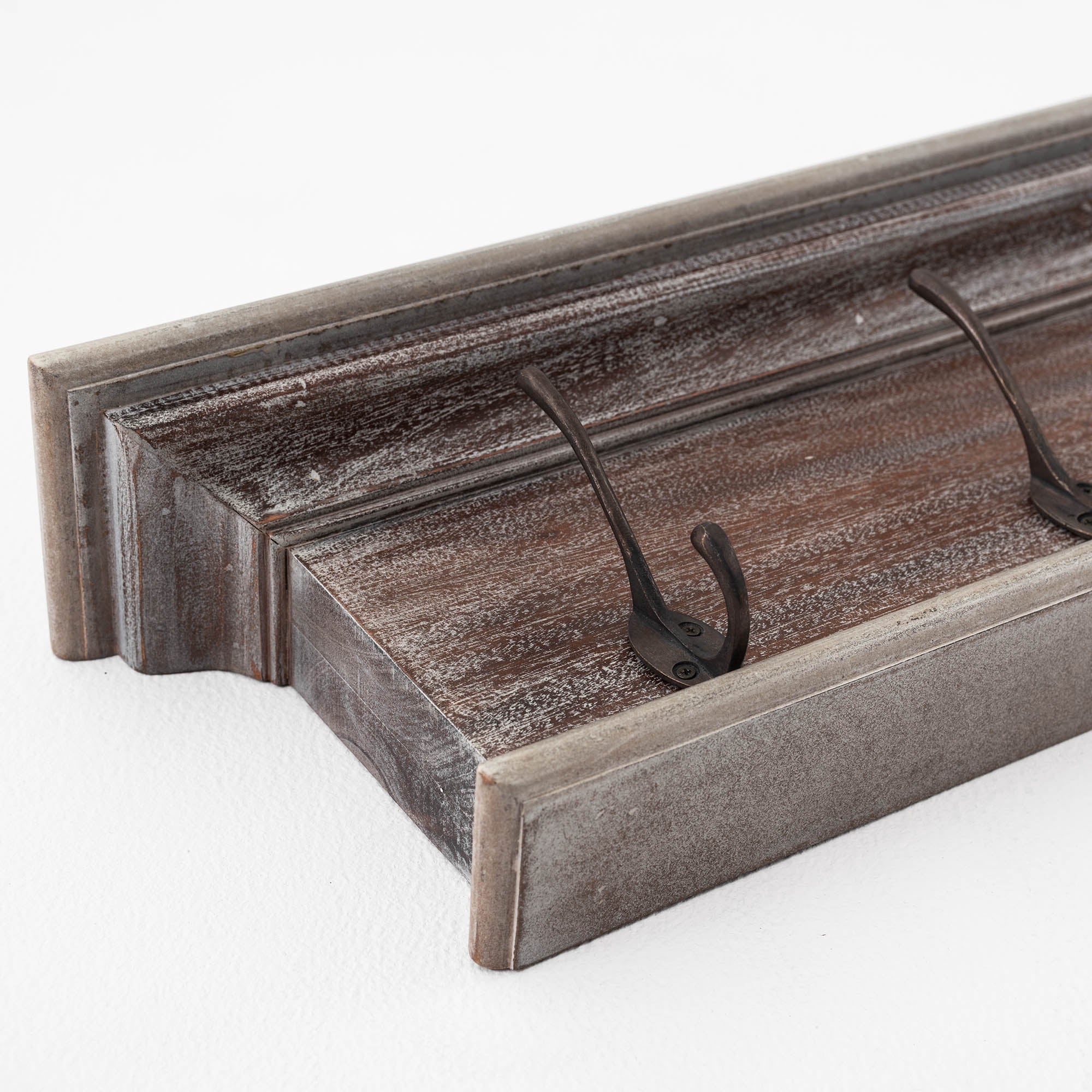 Halifax Knagerække Farve 4 Kroge Naturlig Wash - NovaSolo - DesignGaragen.dk