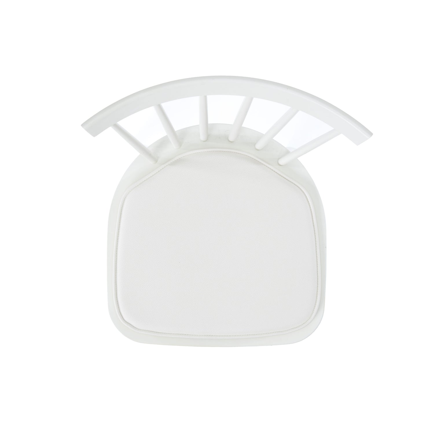 Luksus hvid hynde til Poul M. Volther J46 stolen - Hynder til FDB J46 stolen - DesignGaragen.dk