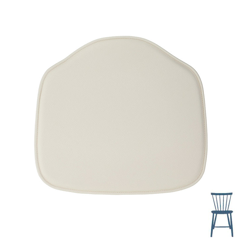 Luksus hvid hynde til Poul M. Volther J46 stolen - Hynder til FDB J46 stolen - DesignGaragen.dk