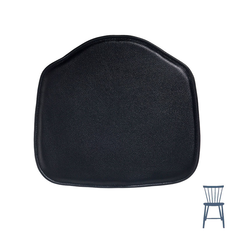 Luksus sort hynde til Poul M. Volther J46 stolen - Hynder til FDB J46 stolen - DesignGaragen.dk