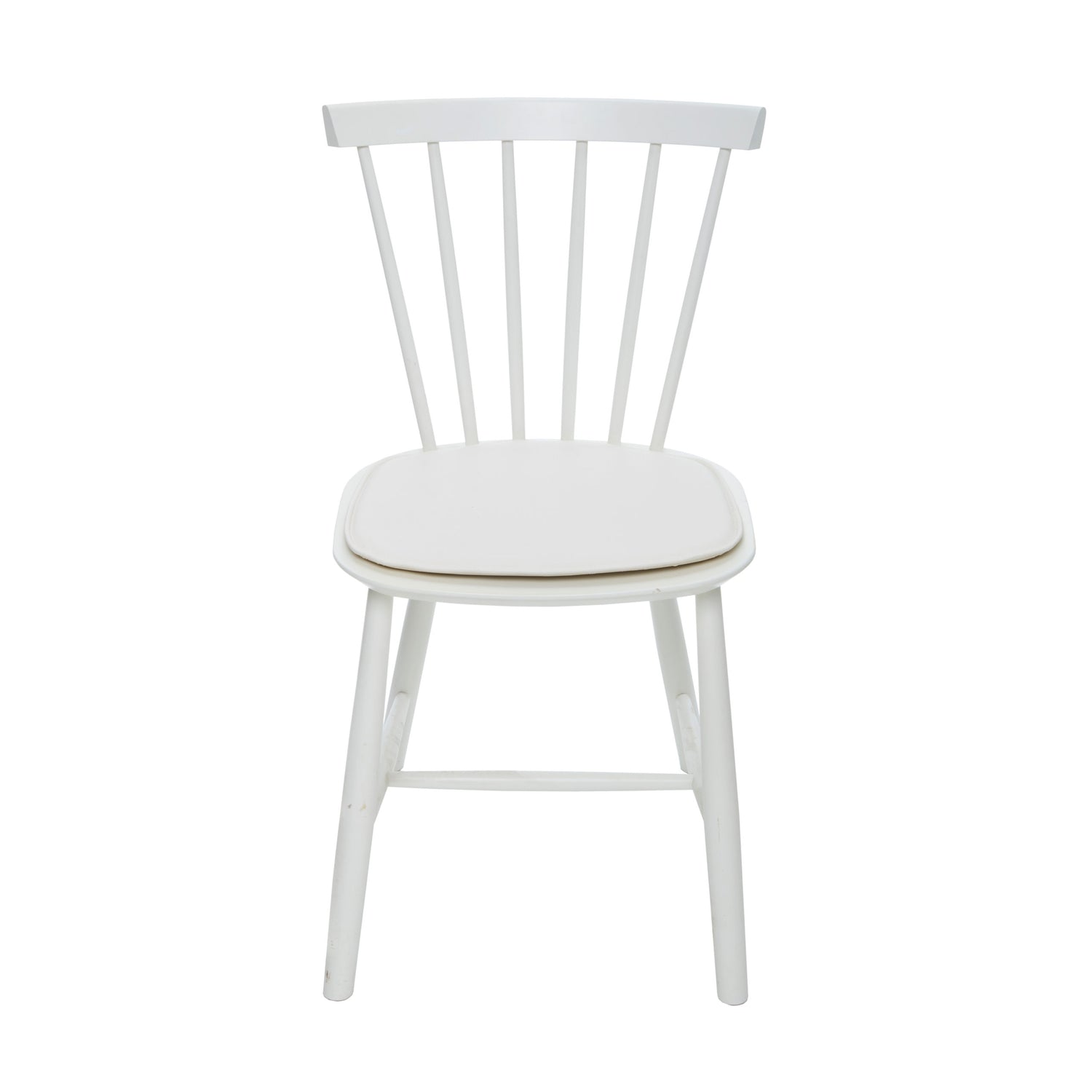 Luksus hvid hynde til Poul M. Volther J46 stolen - Hynder til FDB J46 stolen - DesignGaragen.dk