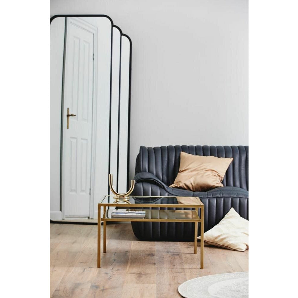 Nordal SKYLARK stort spejl i jern - 200x100 cm - sort - Nordal - DesignGaragen.dk