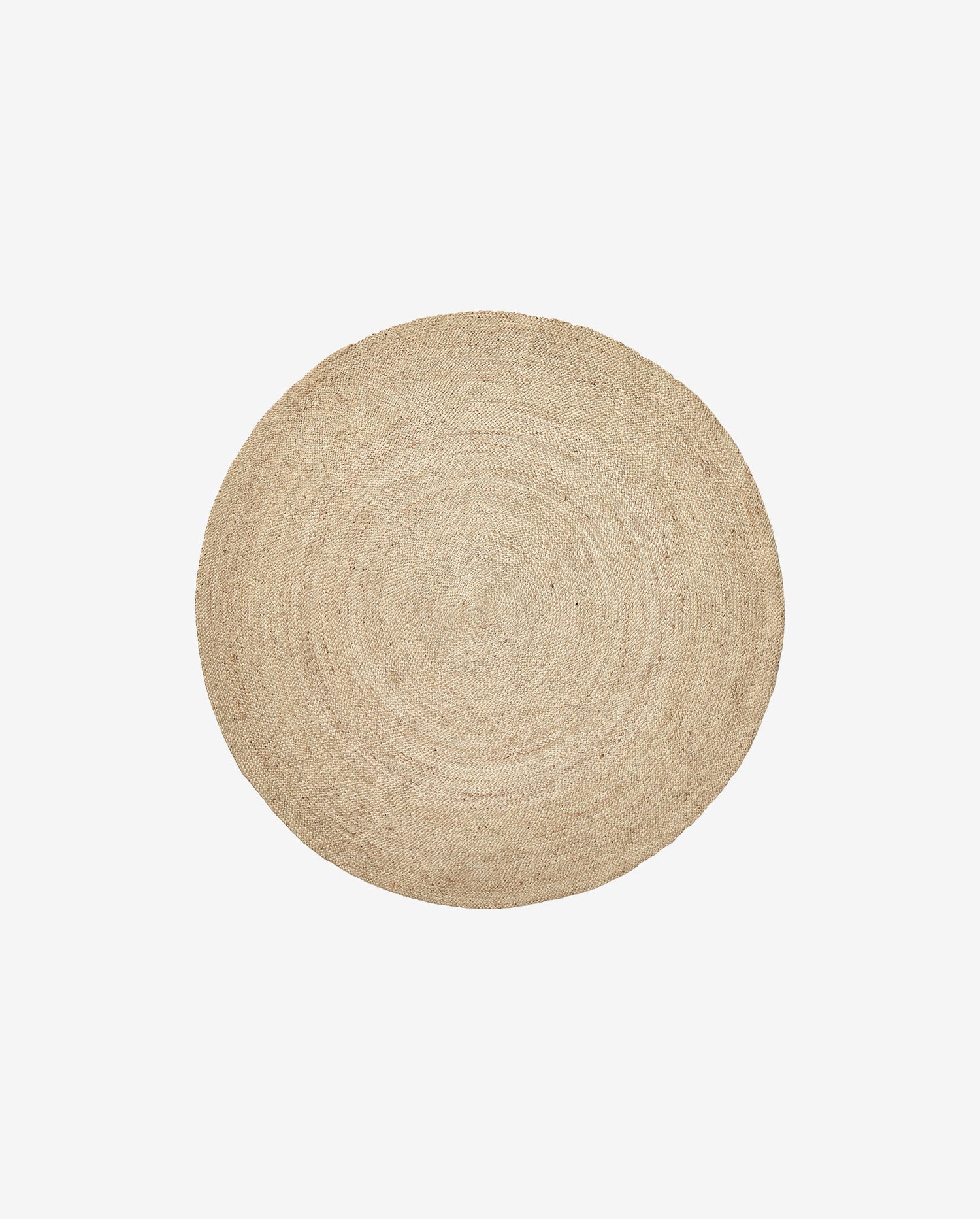 Round blanket in jute - Ø150 cm - nature