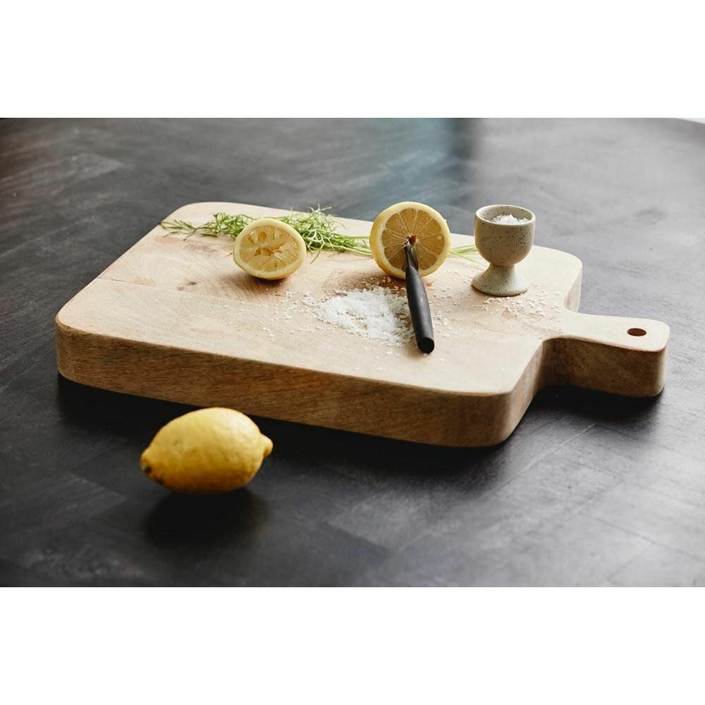 Nordal Large cutting board in mango wood - 30x46 cm - nature