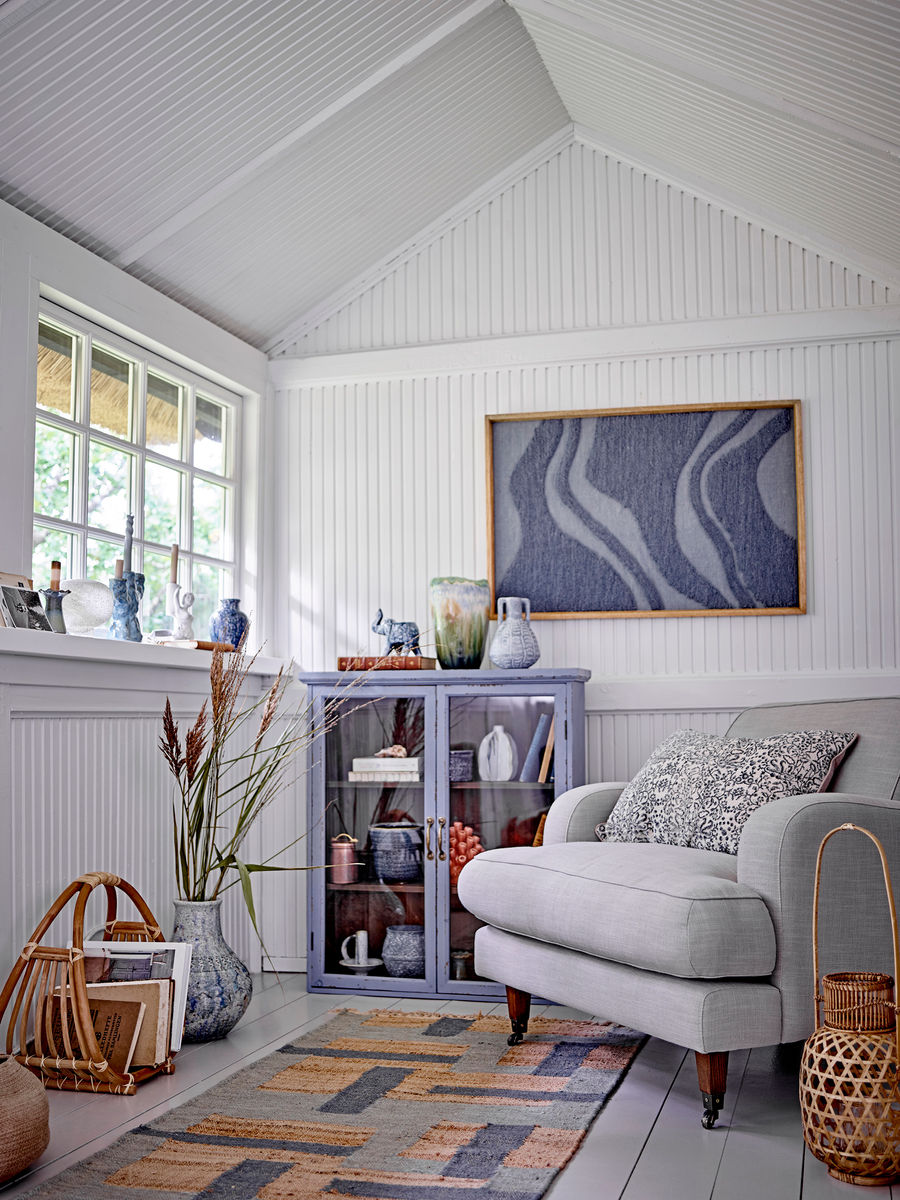 Creative Collection Hazem Skab, Blå, Fyrretræ - Creative Collection - DesignGaragen.dk