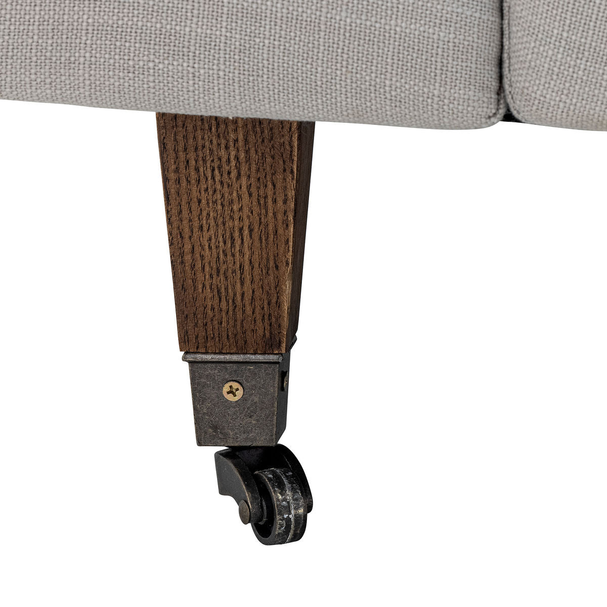 Creative Collection Augusta Loungestol, Natur, Polyester - Creative Collection - DesignGaragen.dk