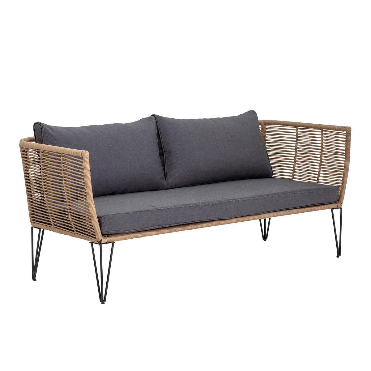Bloomingville Mundo Sofa, Brown, Metal