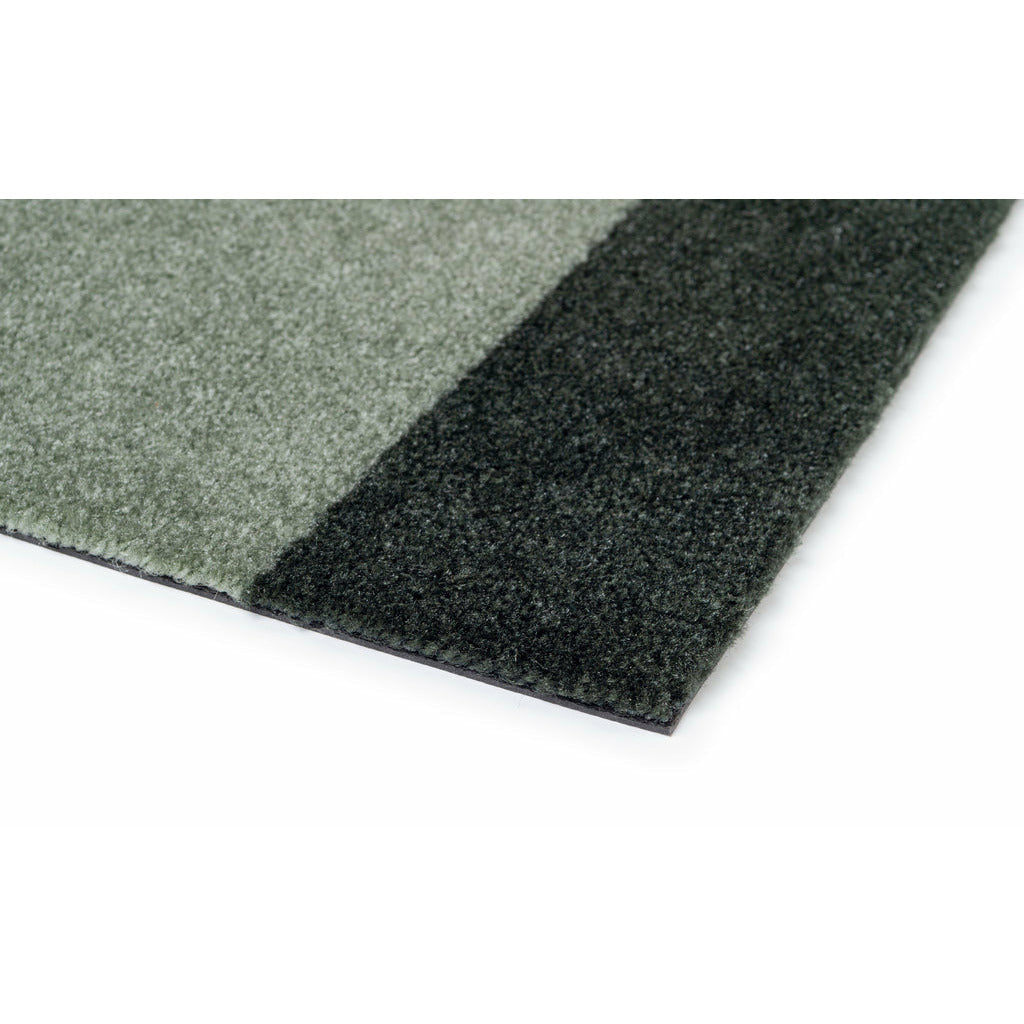 STRIPES HORISONTAL - LYS/STØVET/MØRK GRØN - Tica Copenhagen - DesignGaragen.dk