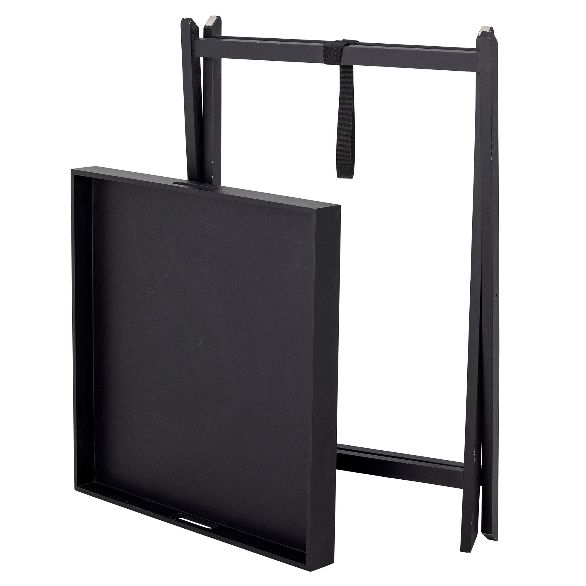 Bloomingville Cosme tray table, black, mdf