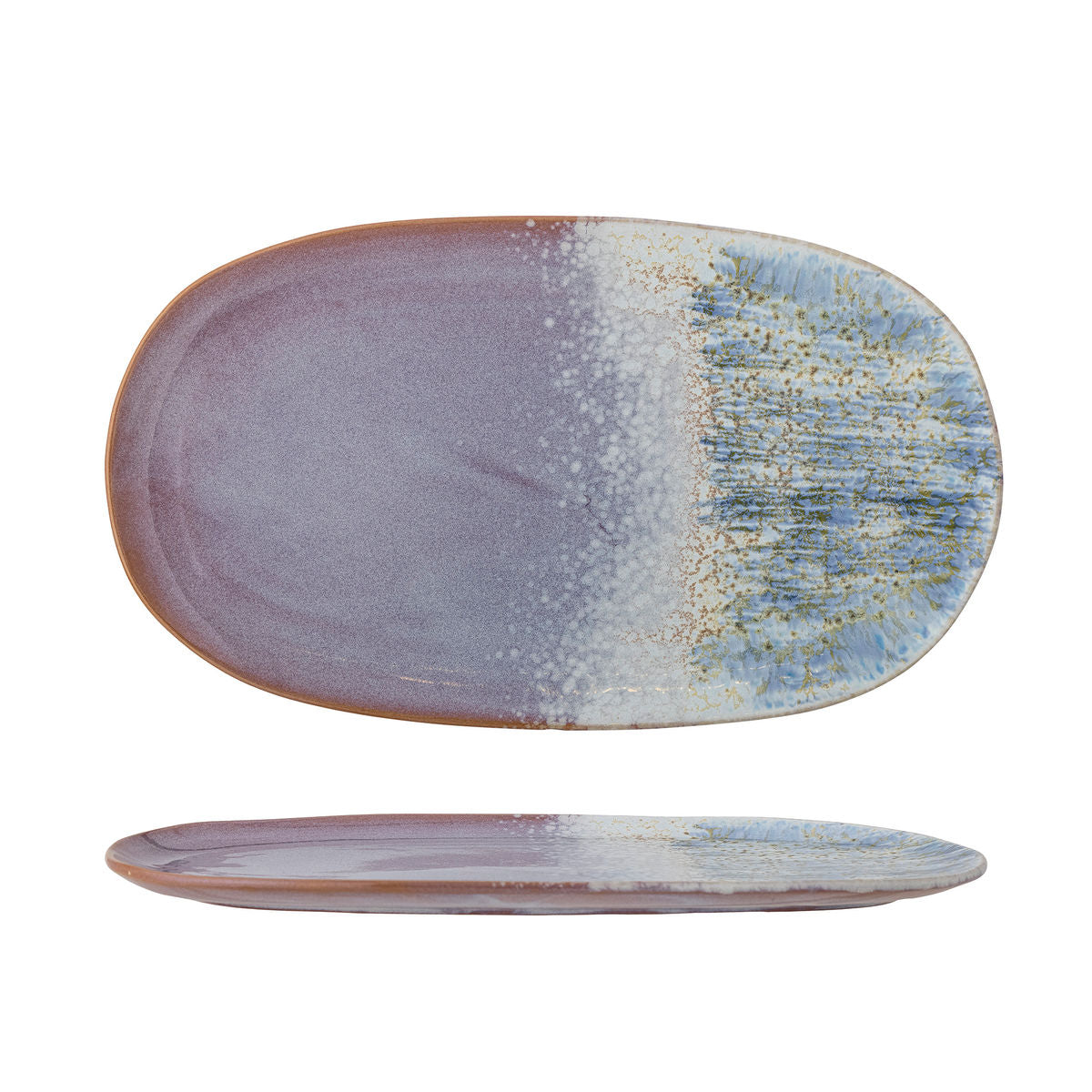 Creative Collection Cloe Serveringsfad, Blå, Stentøj - Creative Collection - DesignGaragen.dk