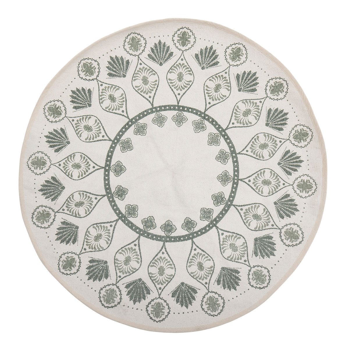 Bloomingville Marian Juletræstæppe, Grøn, Bomuld - Bloomingville - DesignGaragen.dk