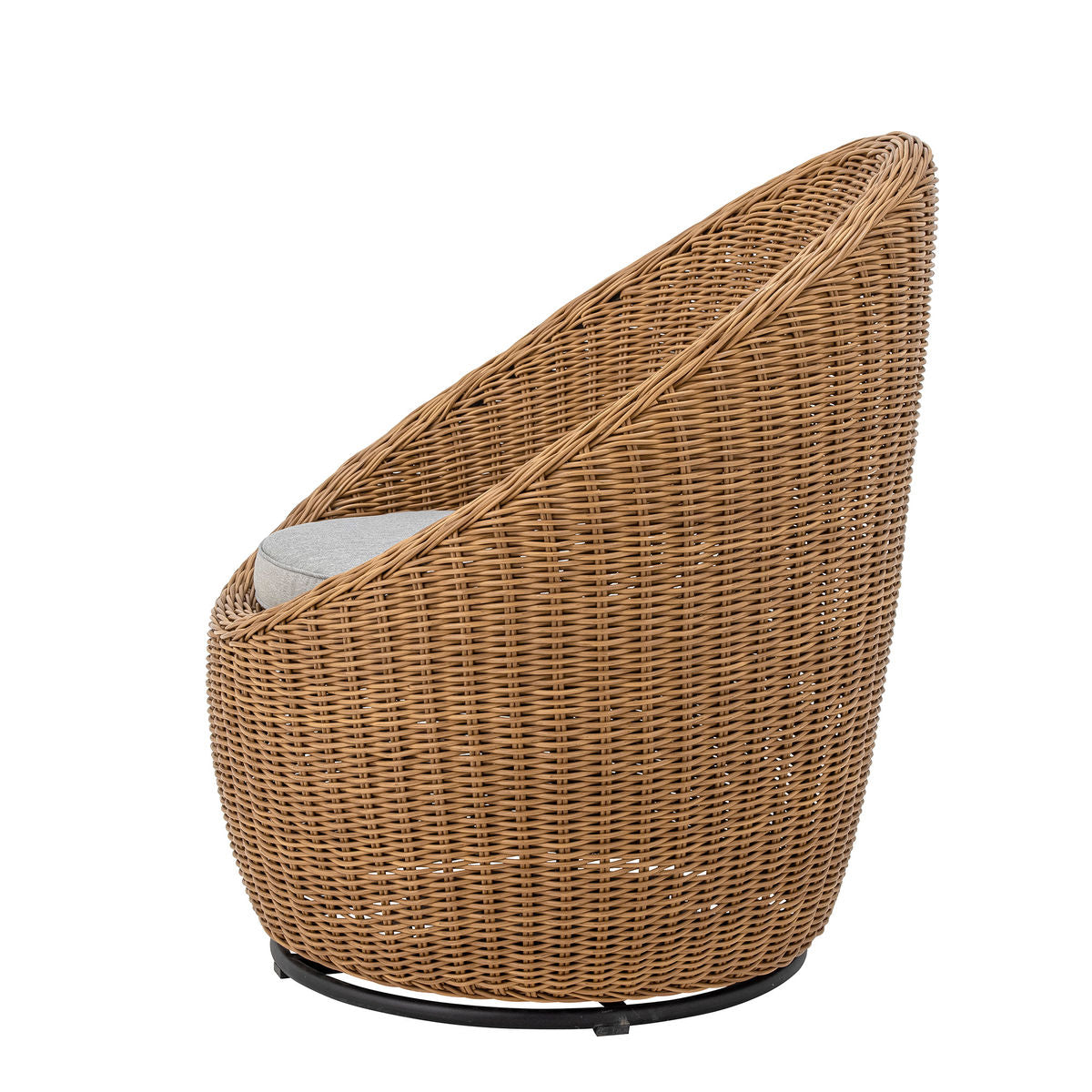 Bloomingville Roccas Loungestol, Brun, Polyrattan - Bloomingville - DesignGaragen.dk