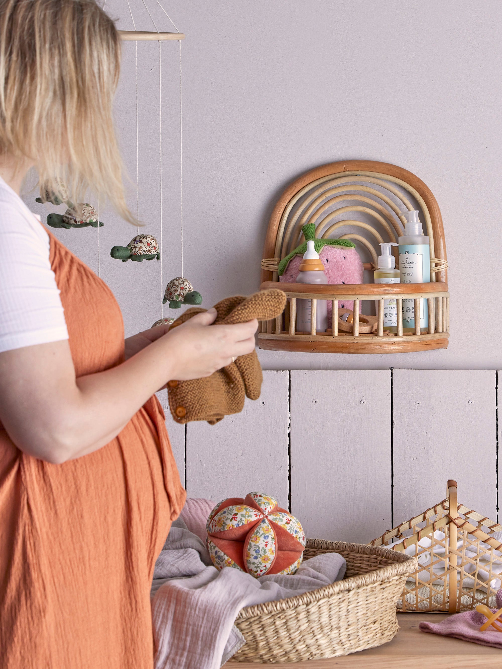 BLOOMINGVILLE MINI - Venke Rangle, Orange, Bomuld - BLOOMINGVILLE MINI - DesignGaragen.dk