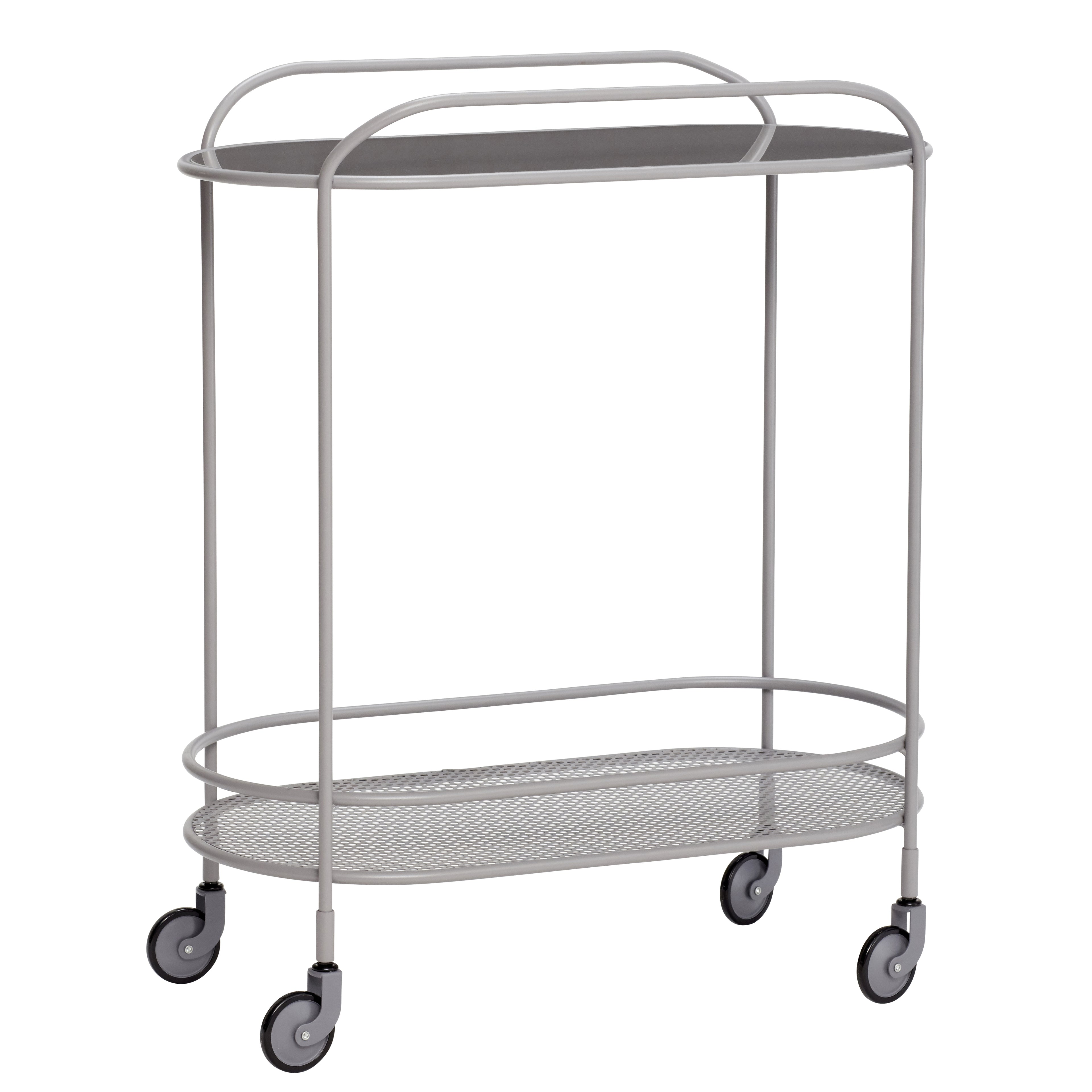 Reflect Rolling Table Gray - 71x37xH86cm