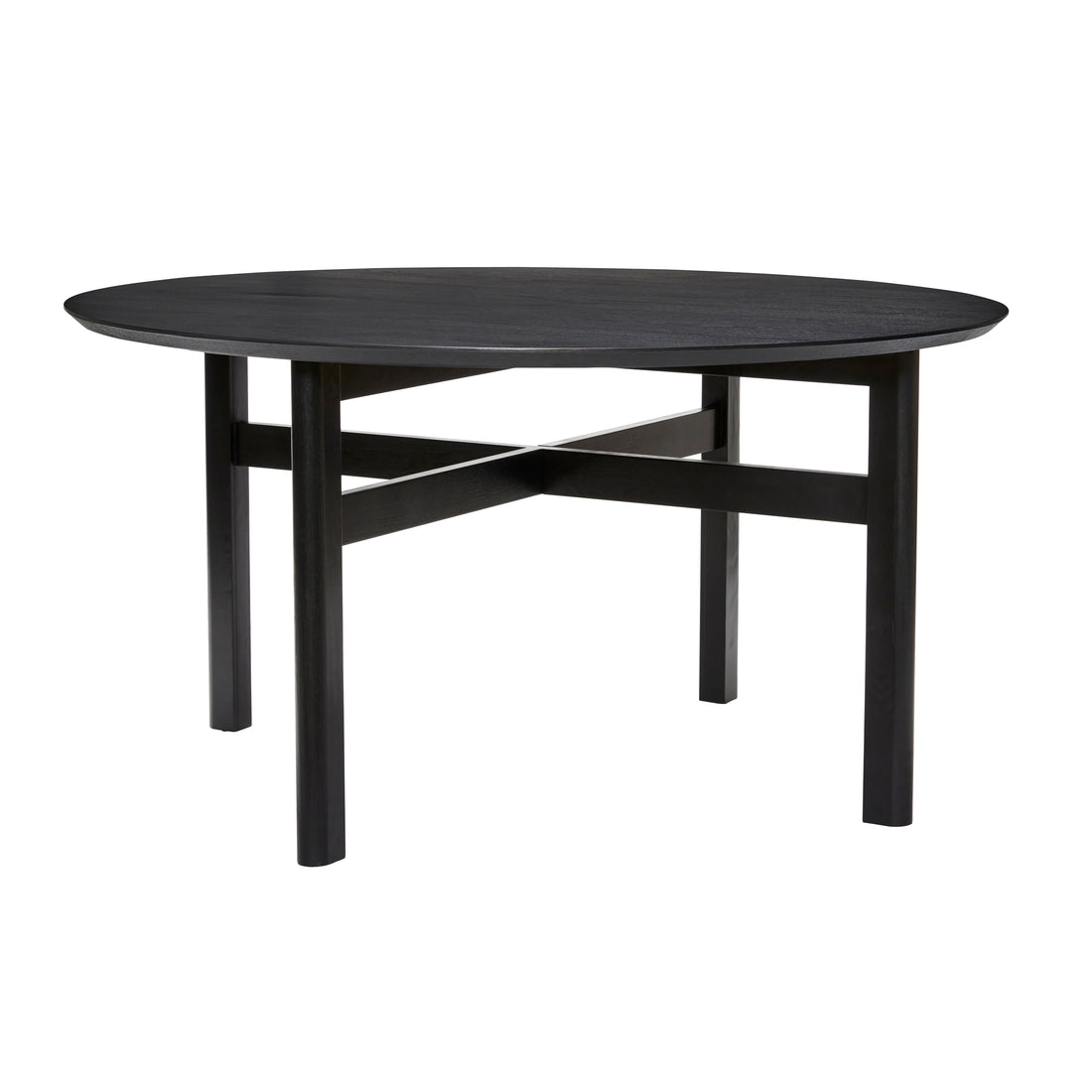 Fjord Dining Table Large Black - Ø140xH74cm