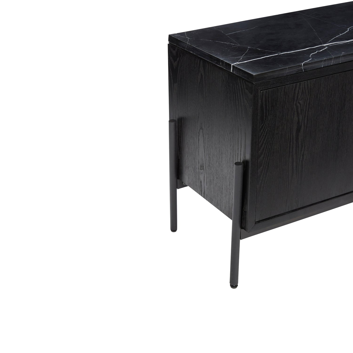 Nobu Sideboard Black - 120x35xh51cm