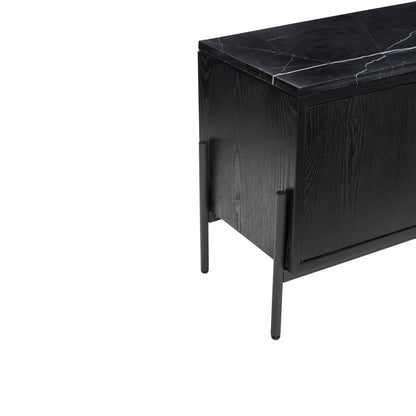 Nobu Sideboard Black - 120x35xh51cm