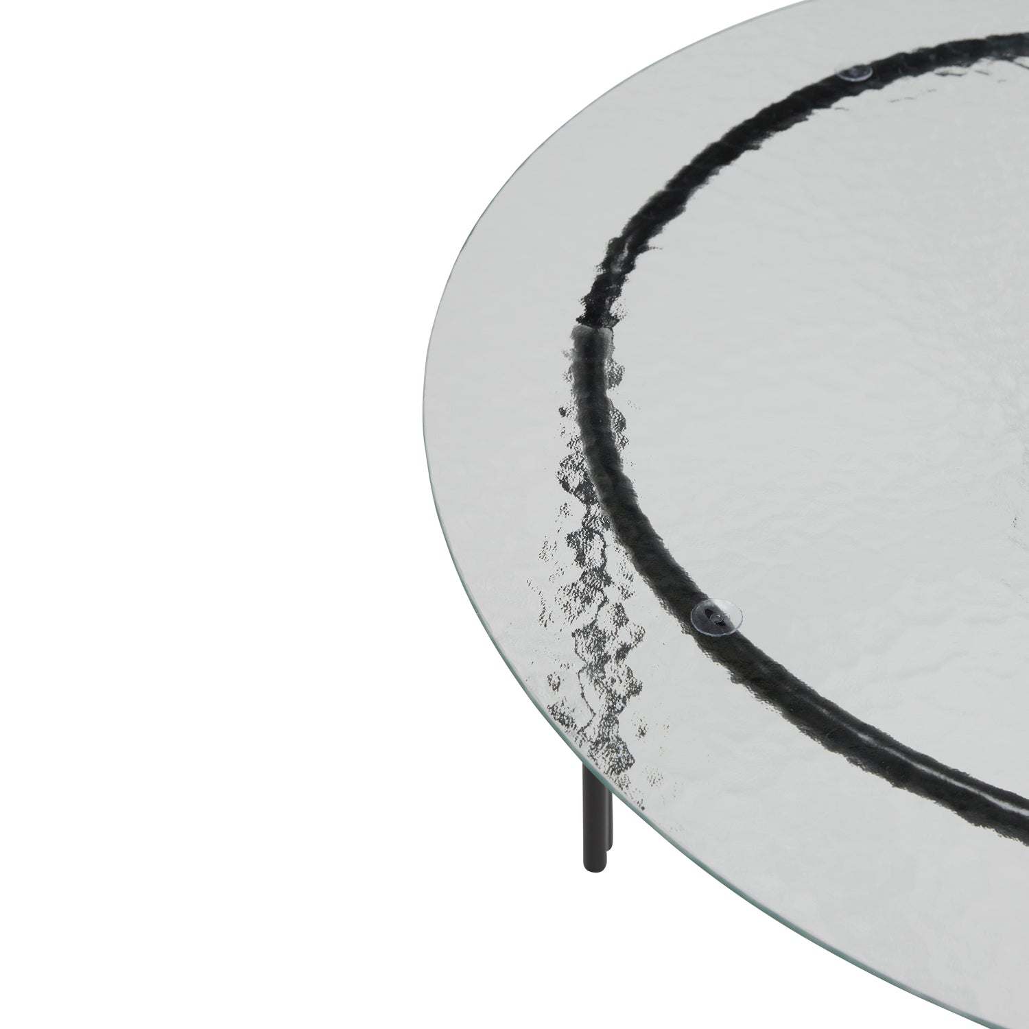 Orbit Coffee Table Black - ø80xh45cm