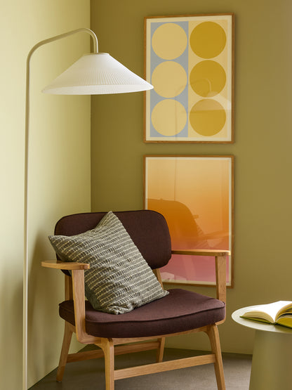 Haze Lounge chair Dark brown - 80x64xh71cm