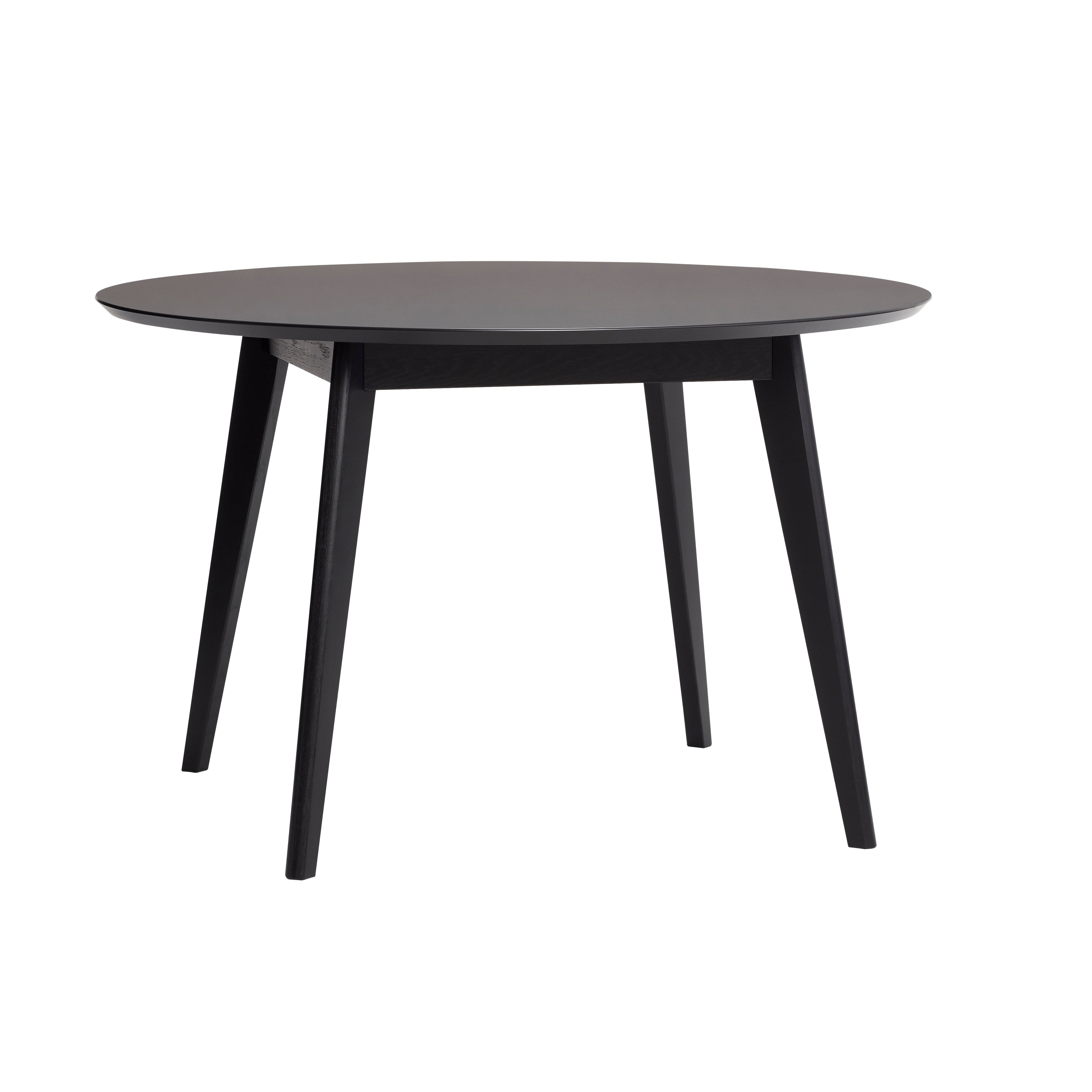 Stay Dining Table Round Black - Ø120XH76cm