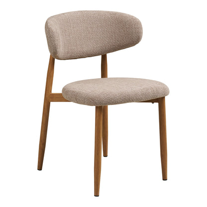 Levanto Dining chair - Dining chair, sand, wood look legs, oak HN1302