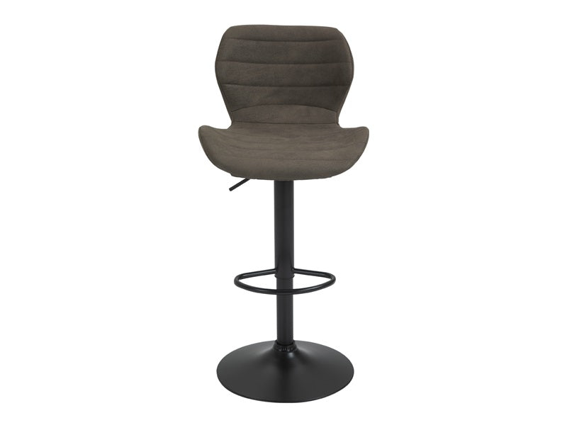 Bola bar stool, olive microfiber