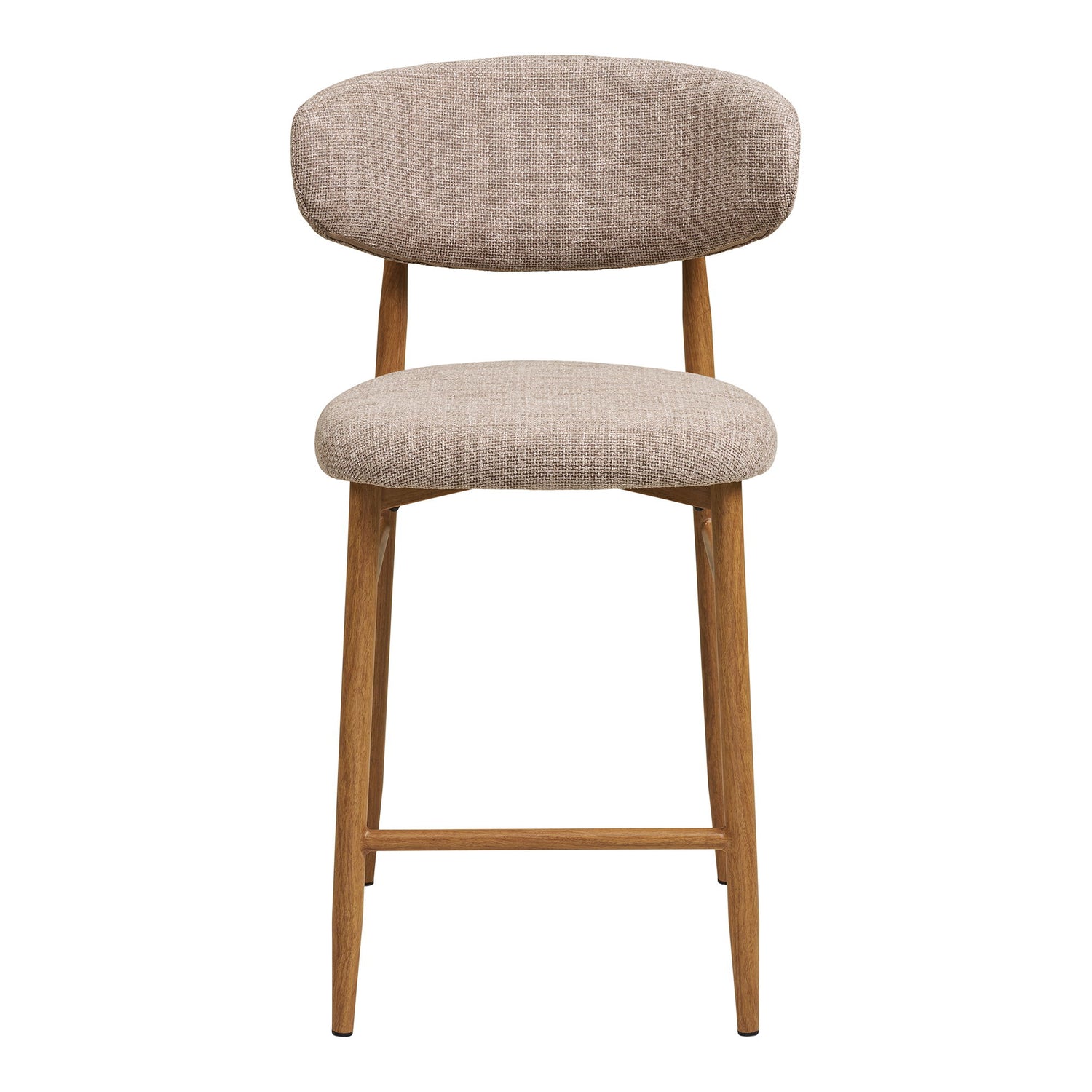 LEVANTO COUNTER chair - Counter chair, sand, wooden look legs, oak HN1302