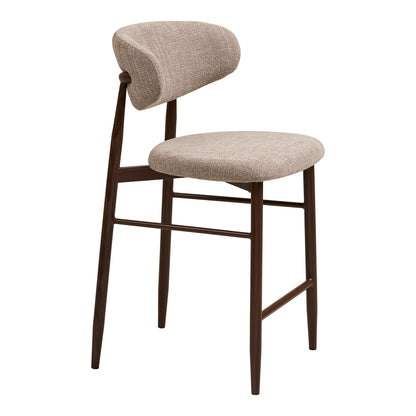 Levanto Counter chair - Counter chair, sand, wood look legs, walnut HN1302