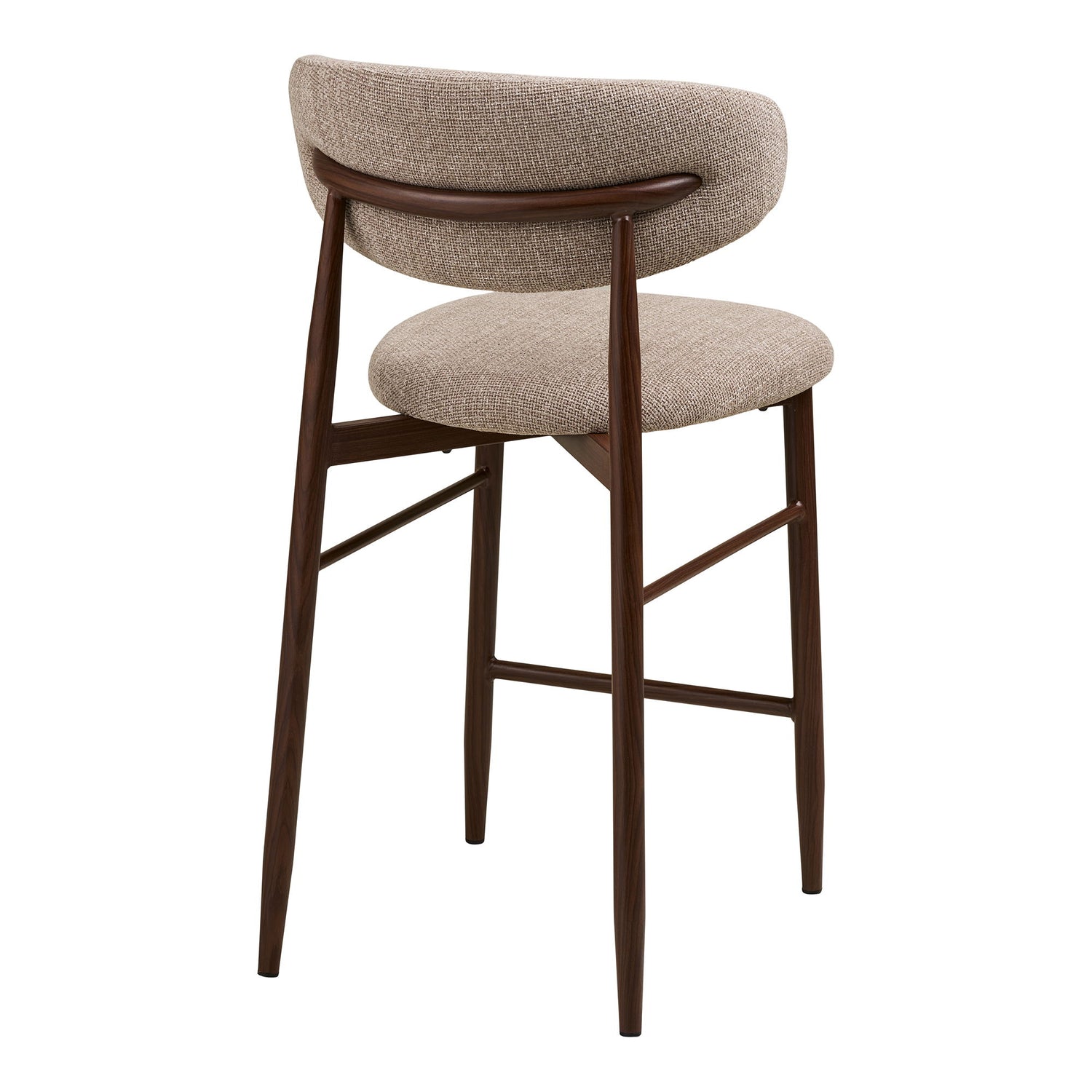 Levanto Counter chair - Counter chair, sand, wood look legs, walnut HN1302